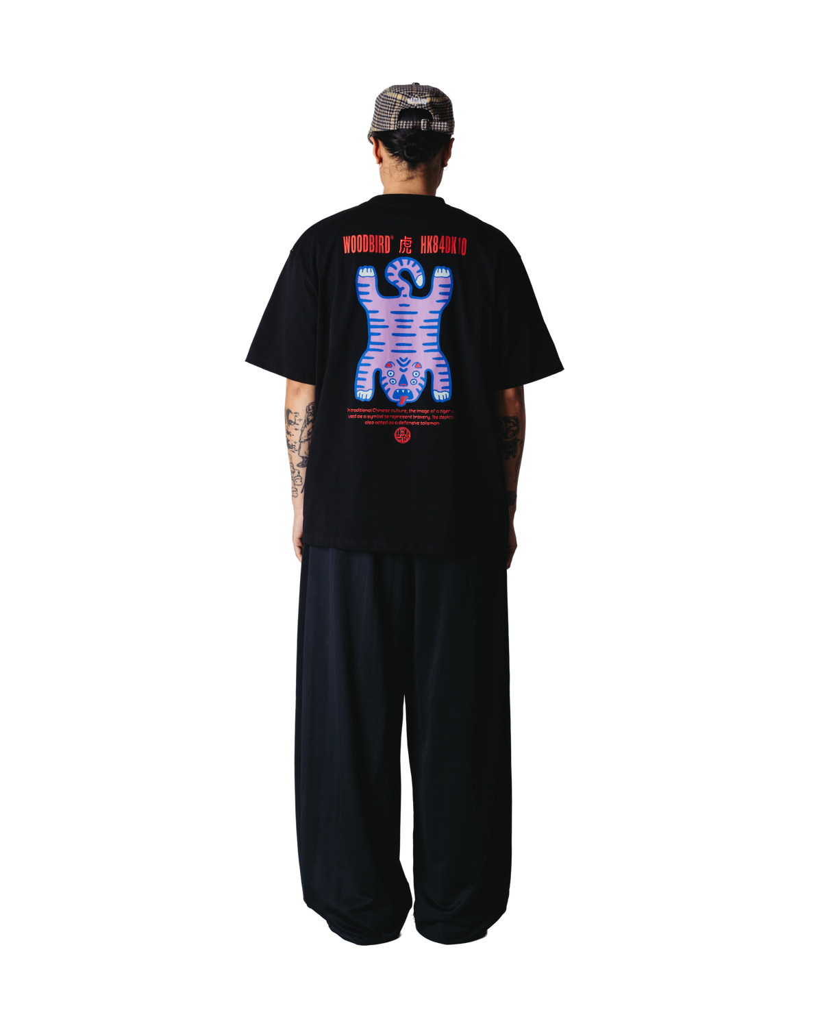 Woodbird WBBaine Tiger Tee T-Shirts Black