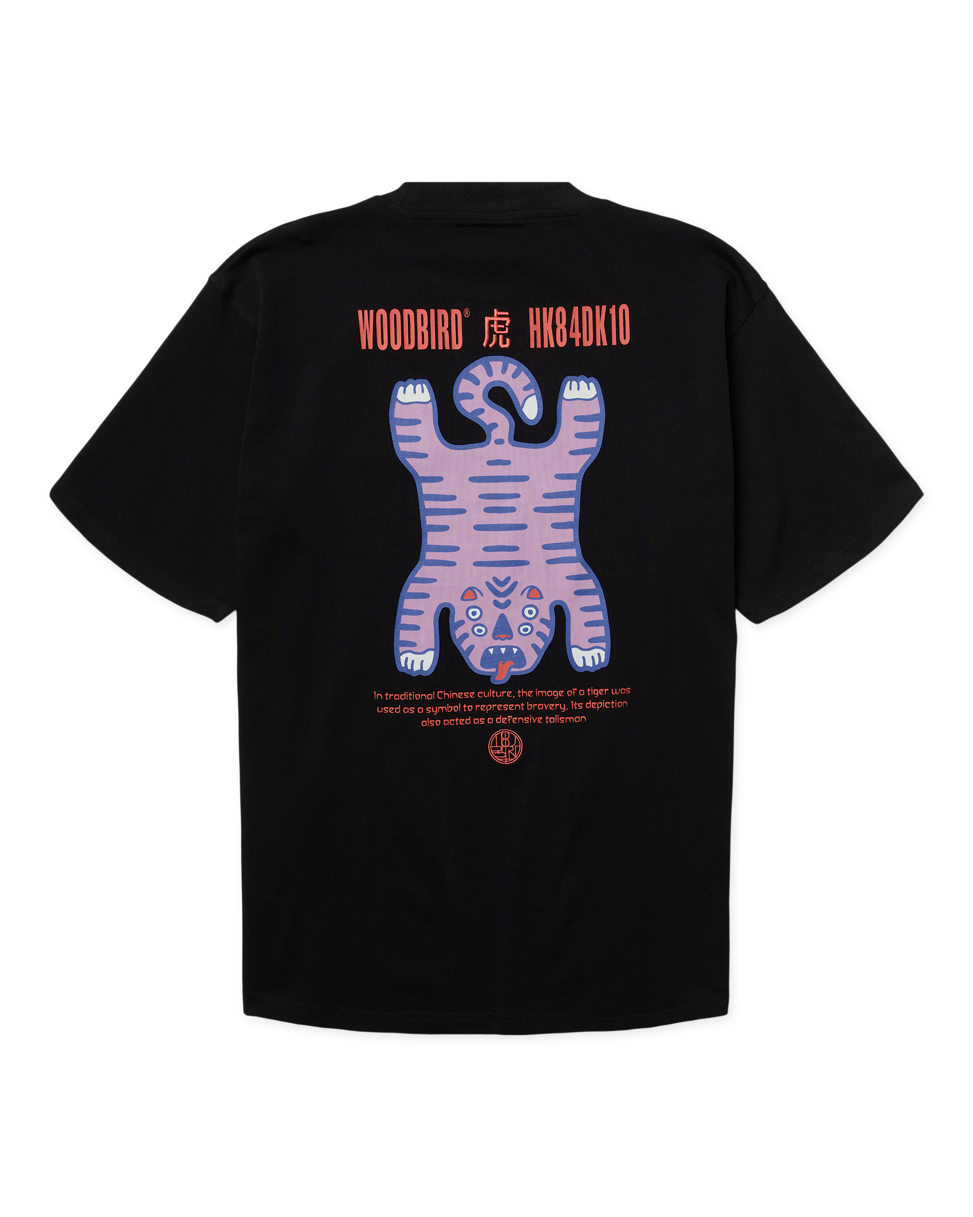 Woodbird WBBaine Tiger Tee T-Shirts Black