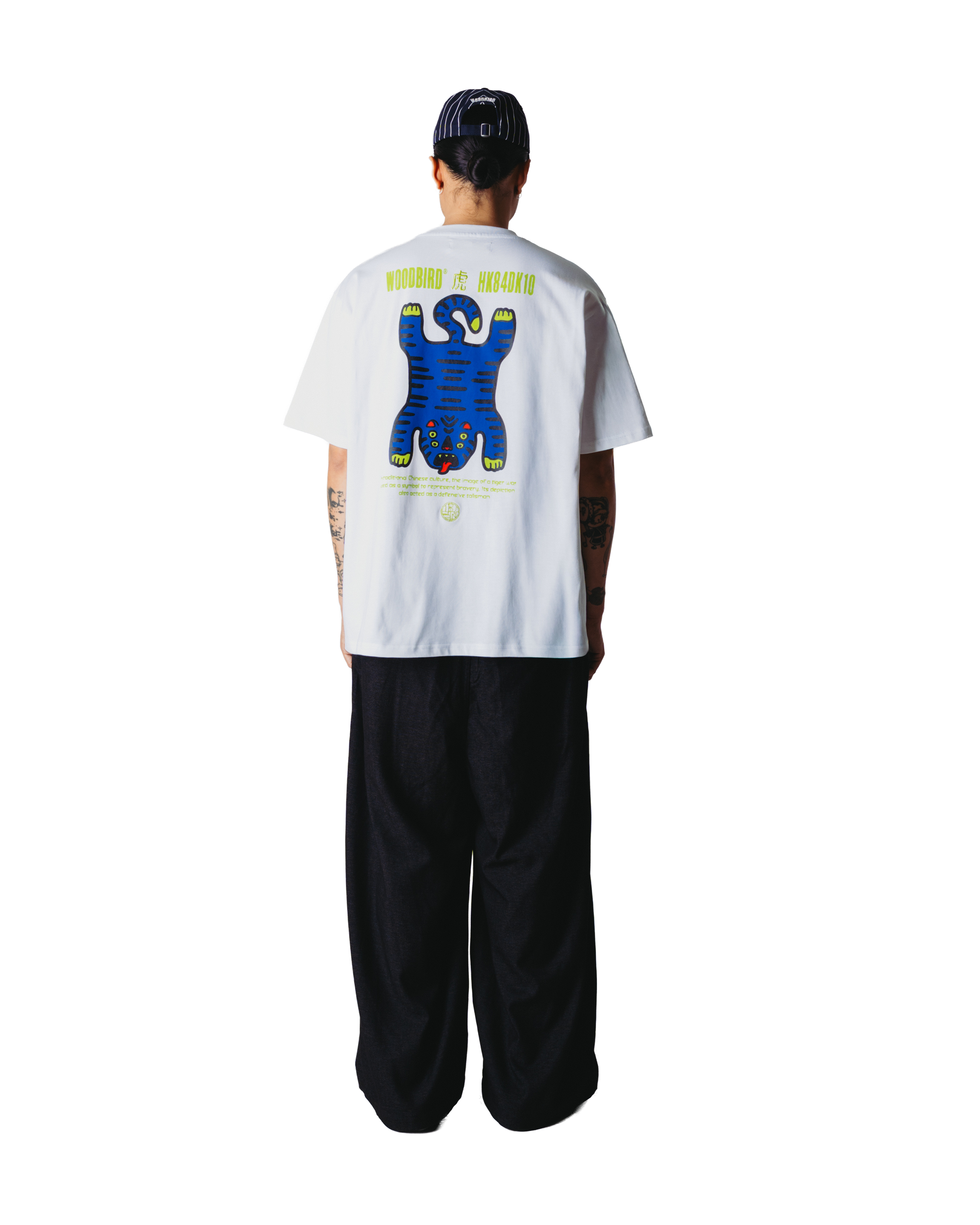 Woodbird WBBaine Tiger Tee T-Shirts White