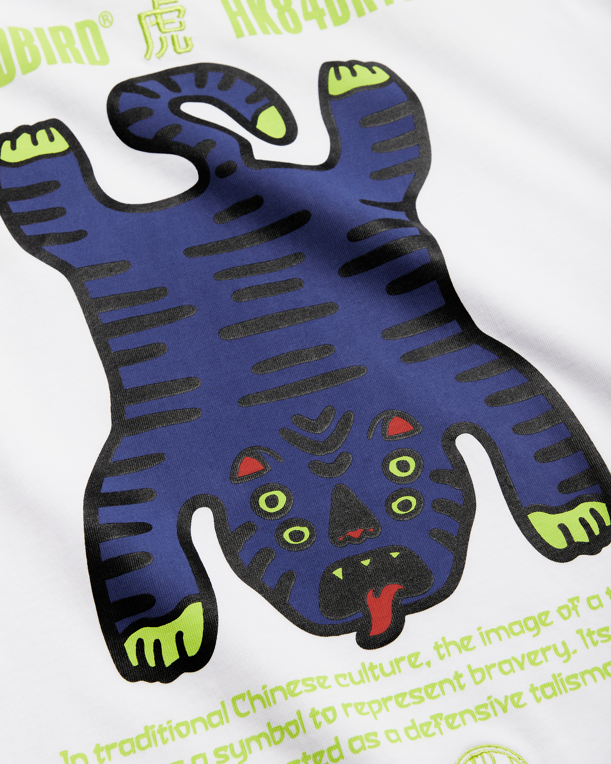 Woodbird WBBaine Tiger Tee T-Shirts White