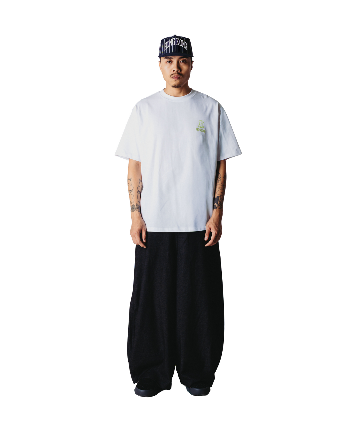 Woodbird WBBaine Tiger Tee T-Shirts White