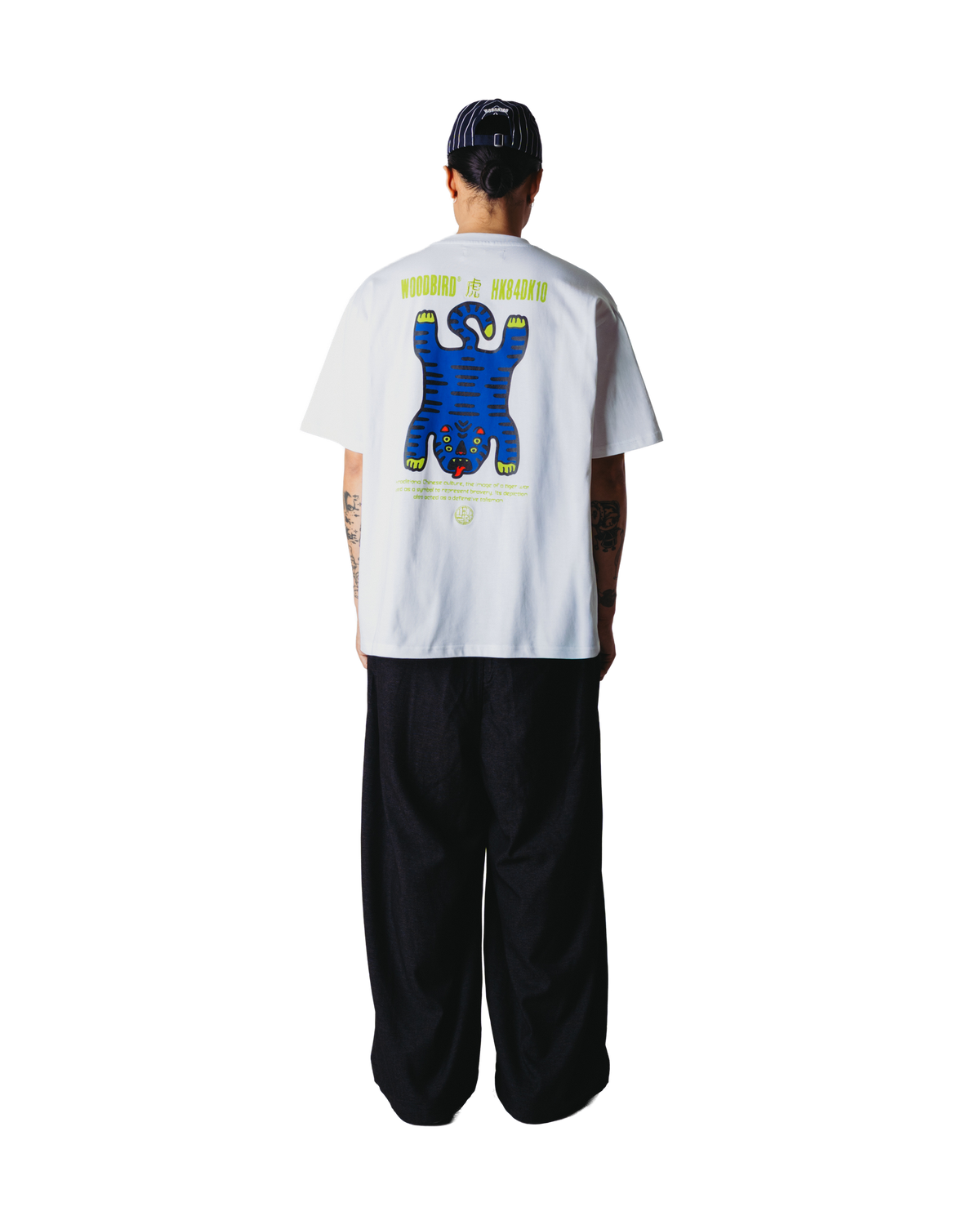 Woodbird WBBaine Tiger Tee T-Shirts White