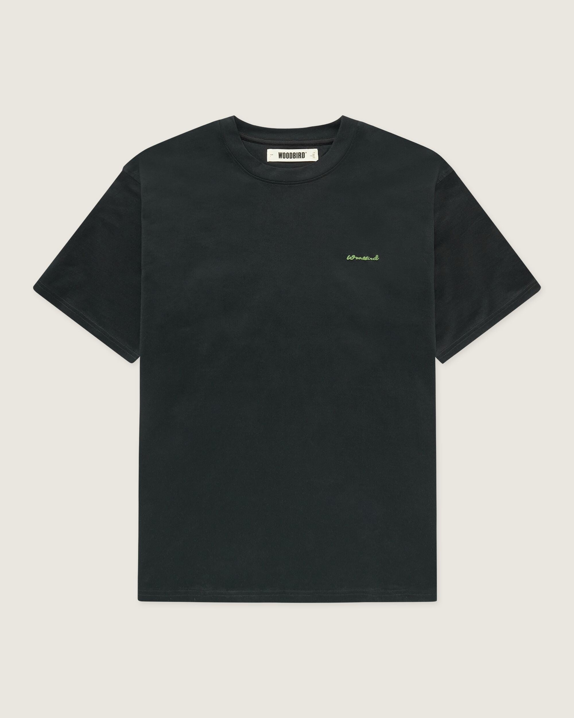 Woodbird WBBaine Tiger tee T-Shirts Black