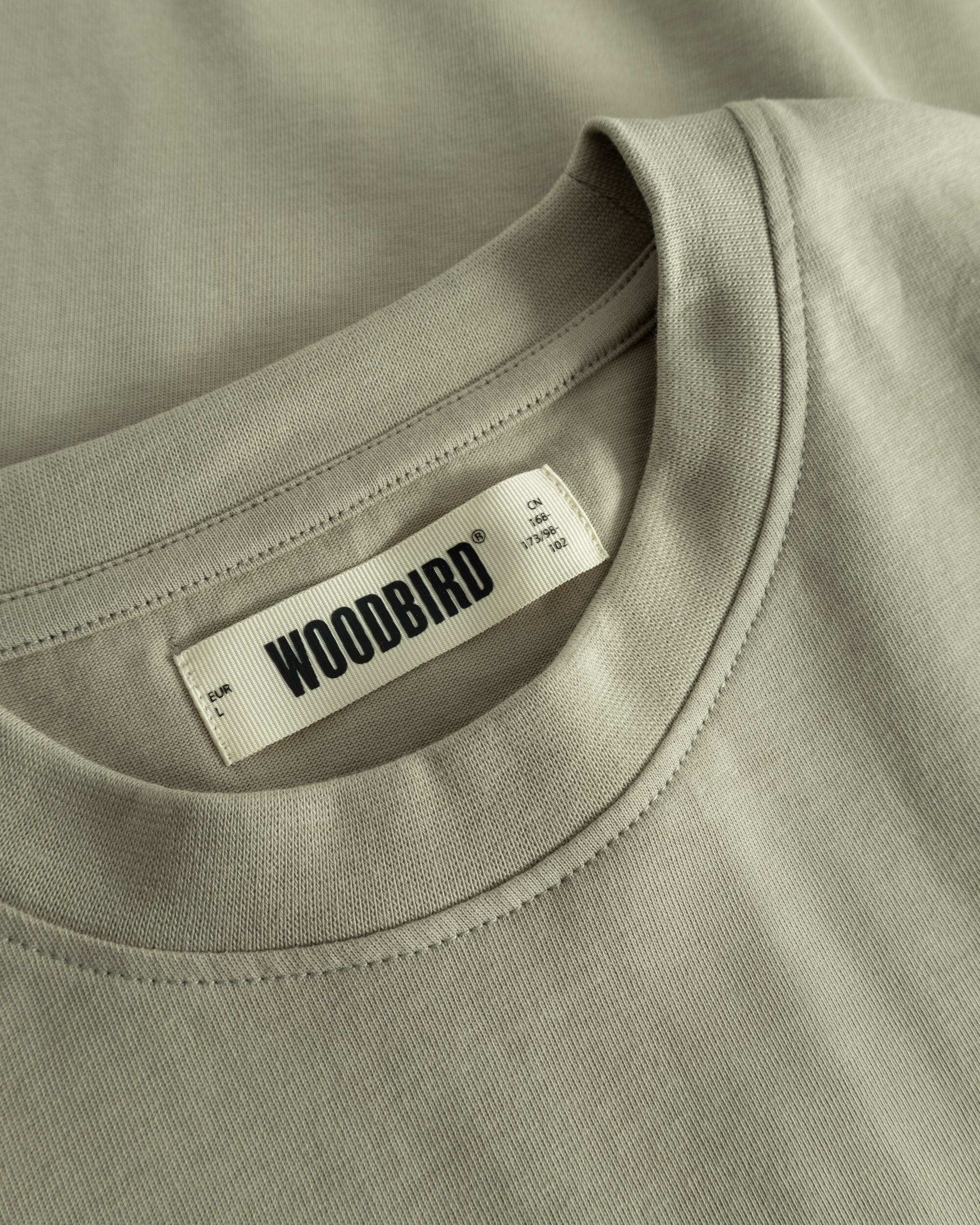 Woodbird WBBaine Truck Tee T-Shirts Stone