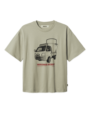 Woodbird WBBaine Truck Tee T-Shirts Stone