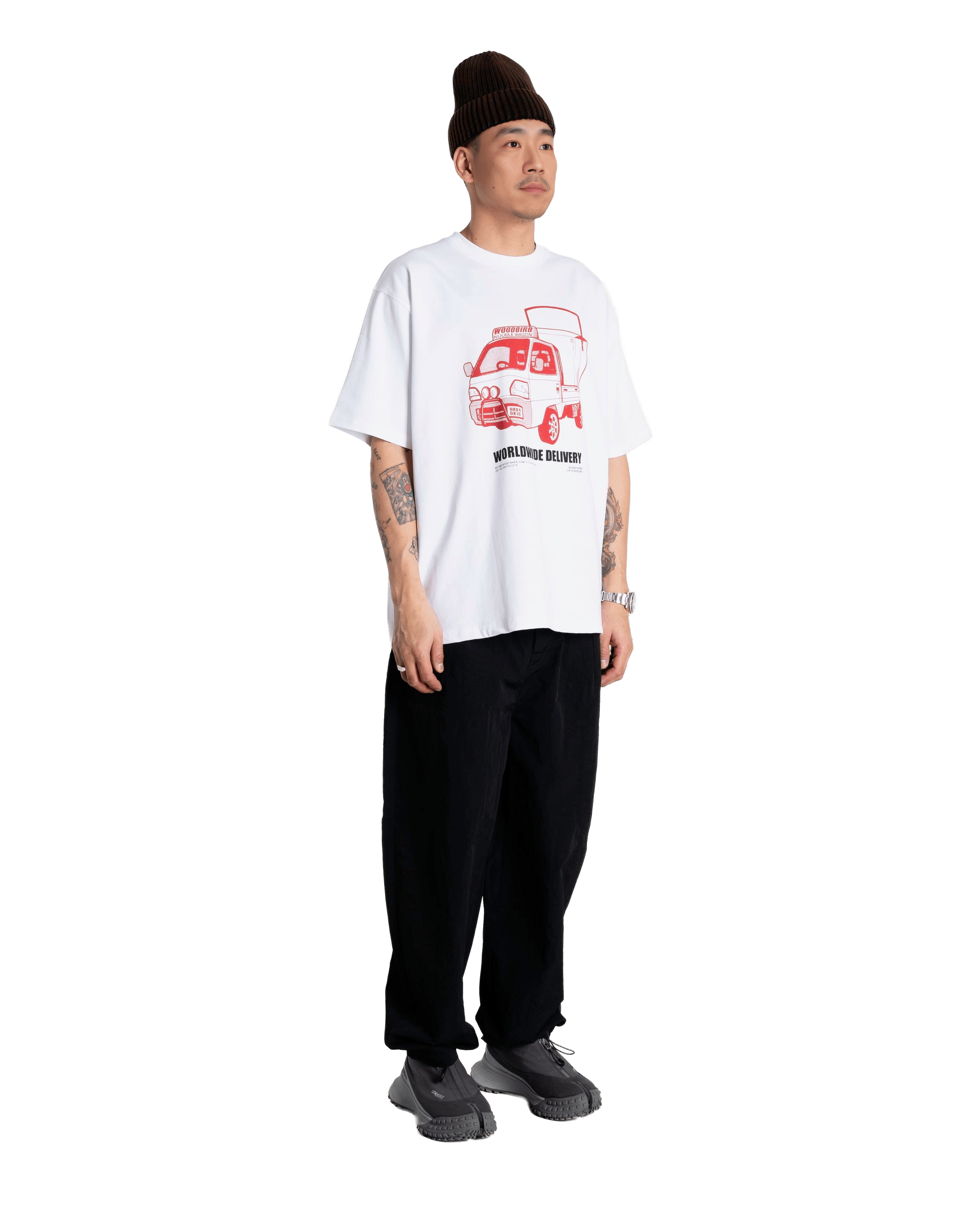 Woodbird WBBaine Truck Tee T-Shirts White