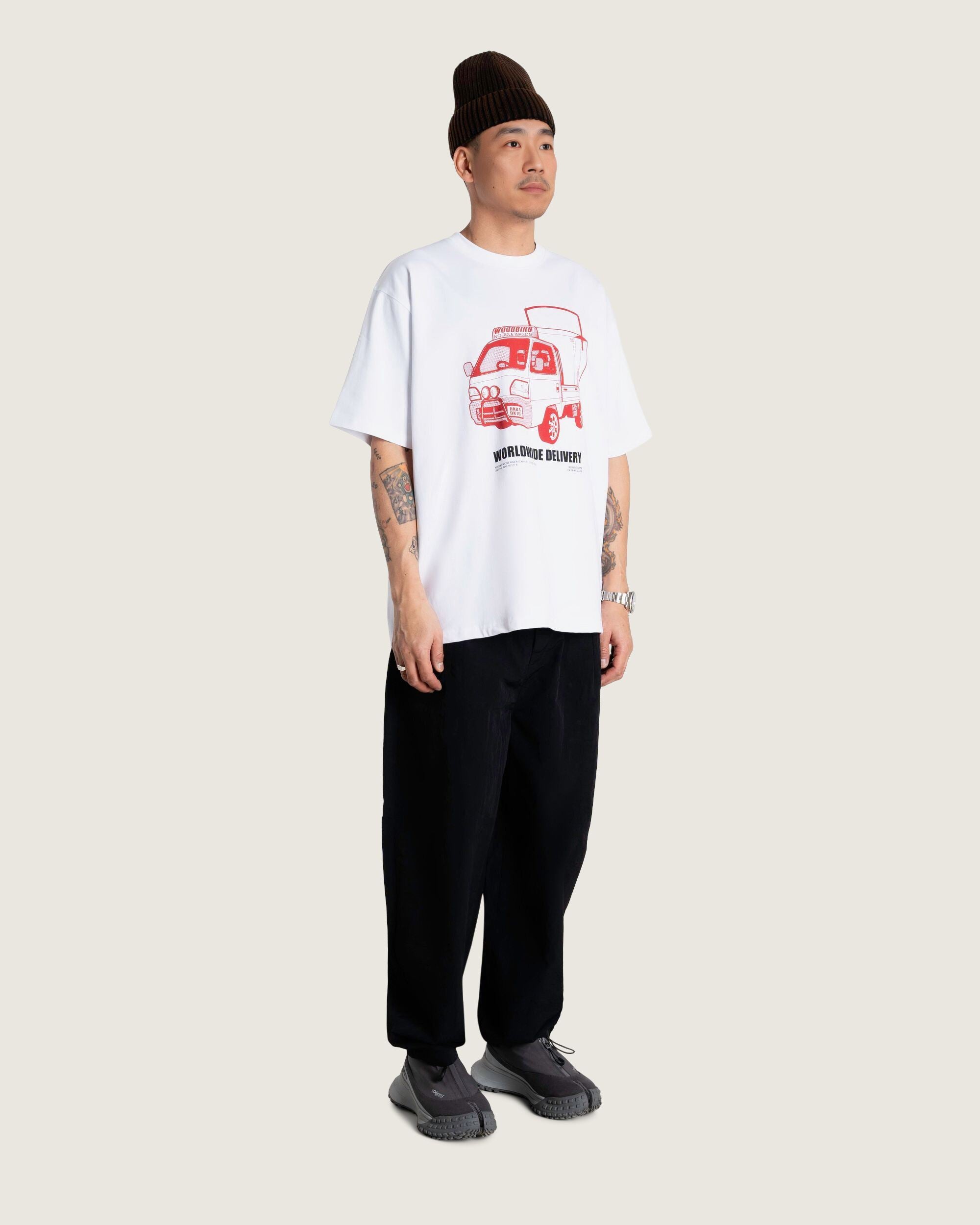 Woodbird WBBaine Truck Tee T-Shirts White