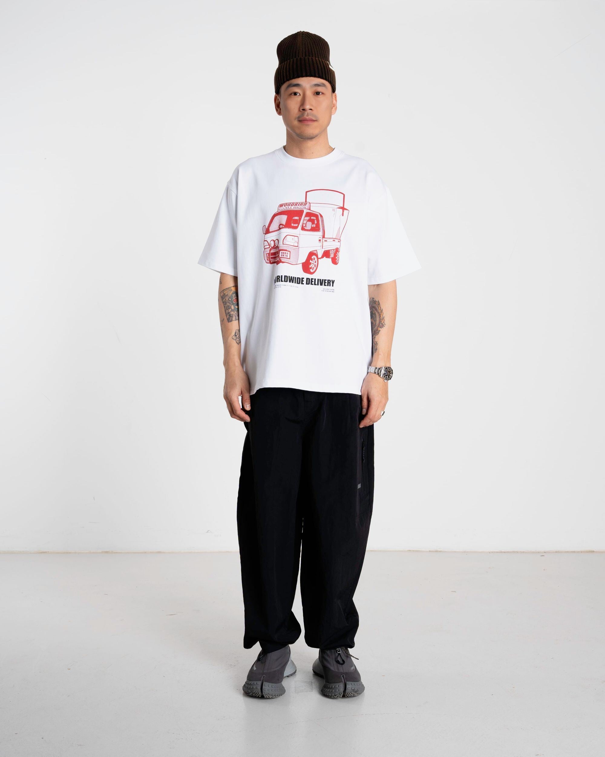 Woodbird WBBaine Truck Tee T-Shirts White