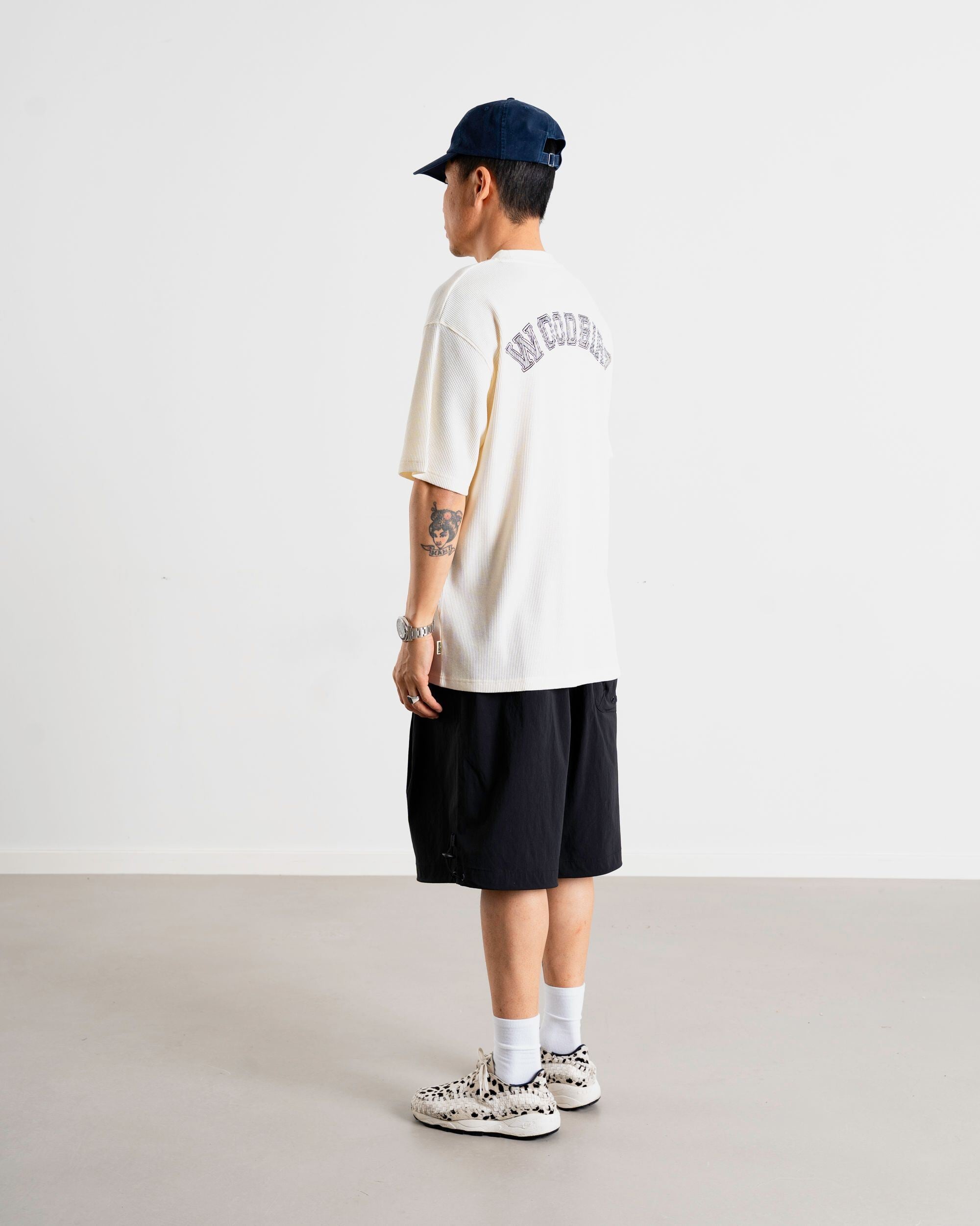 Woodbird WBBaine Waffel Tee T-Shirts Off White