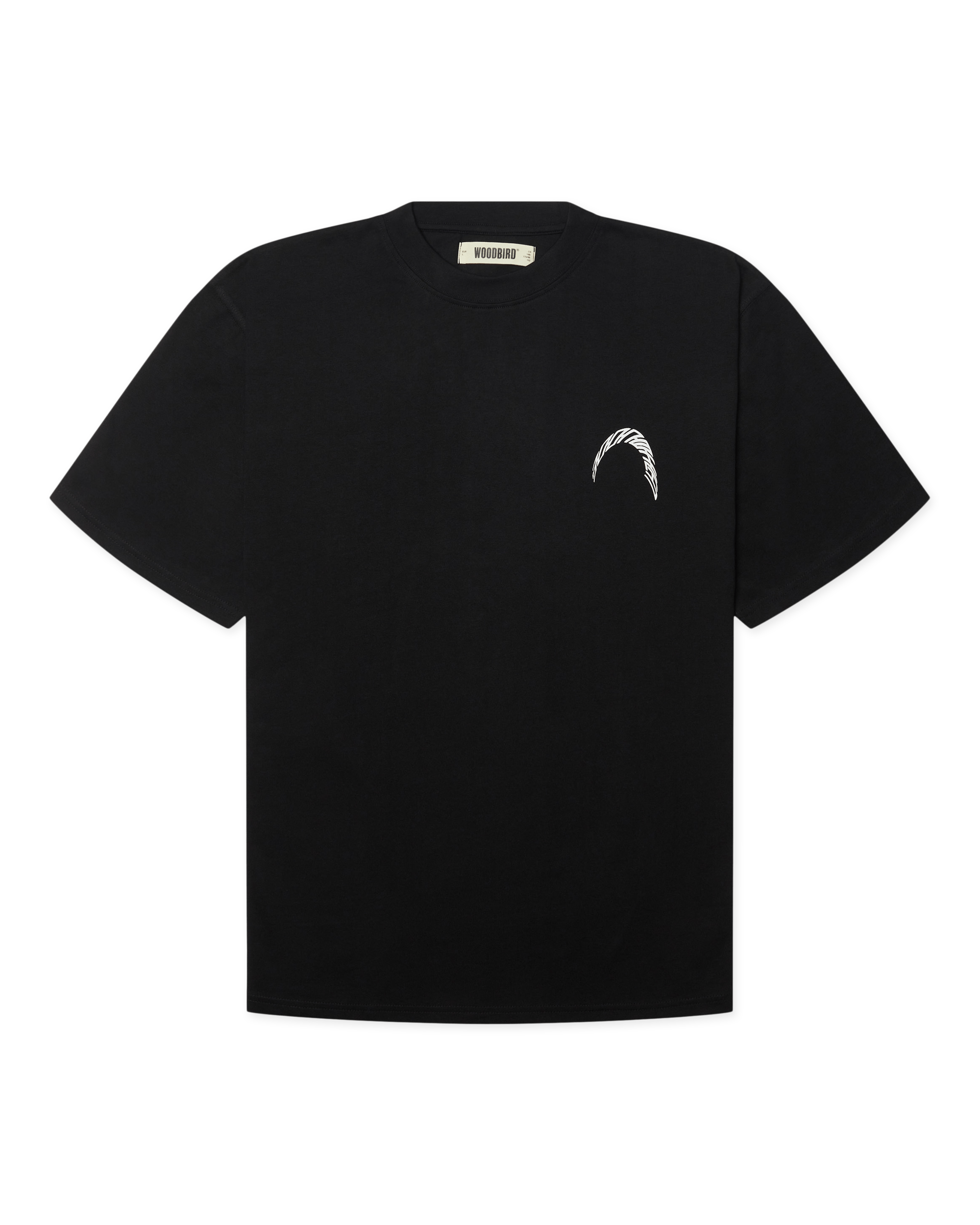 Woodbird WBBaine Warp Tee T-Shirts Black