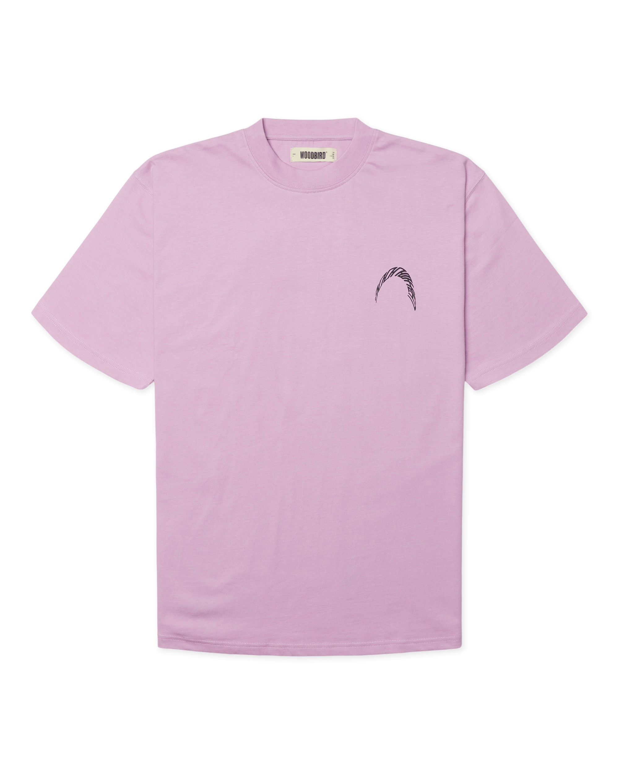 Woodbird WBBaine Warp Tee T-Shirts Dusty Violet