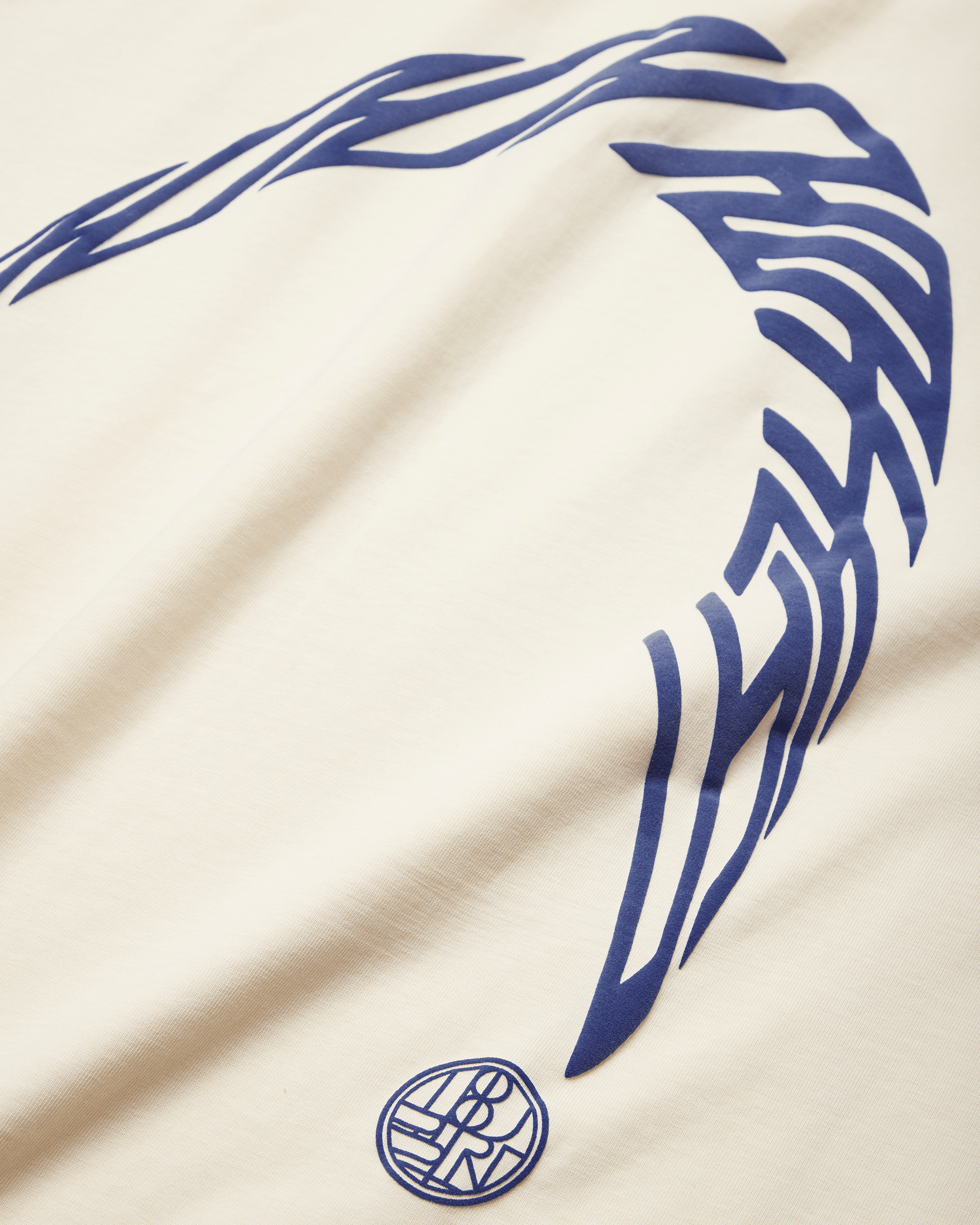 Woodbird WBBaine Warp Tee T-Shirts Off White