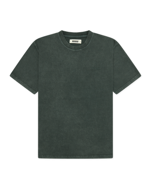 Woodbird WBBaine Washed Tee T-Shirts Forrest Green