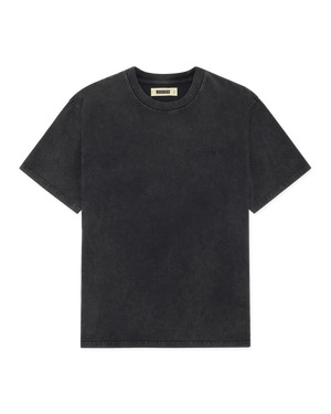 Woodbird WBBaine Washed Tee T-Shirts Washed Black