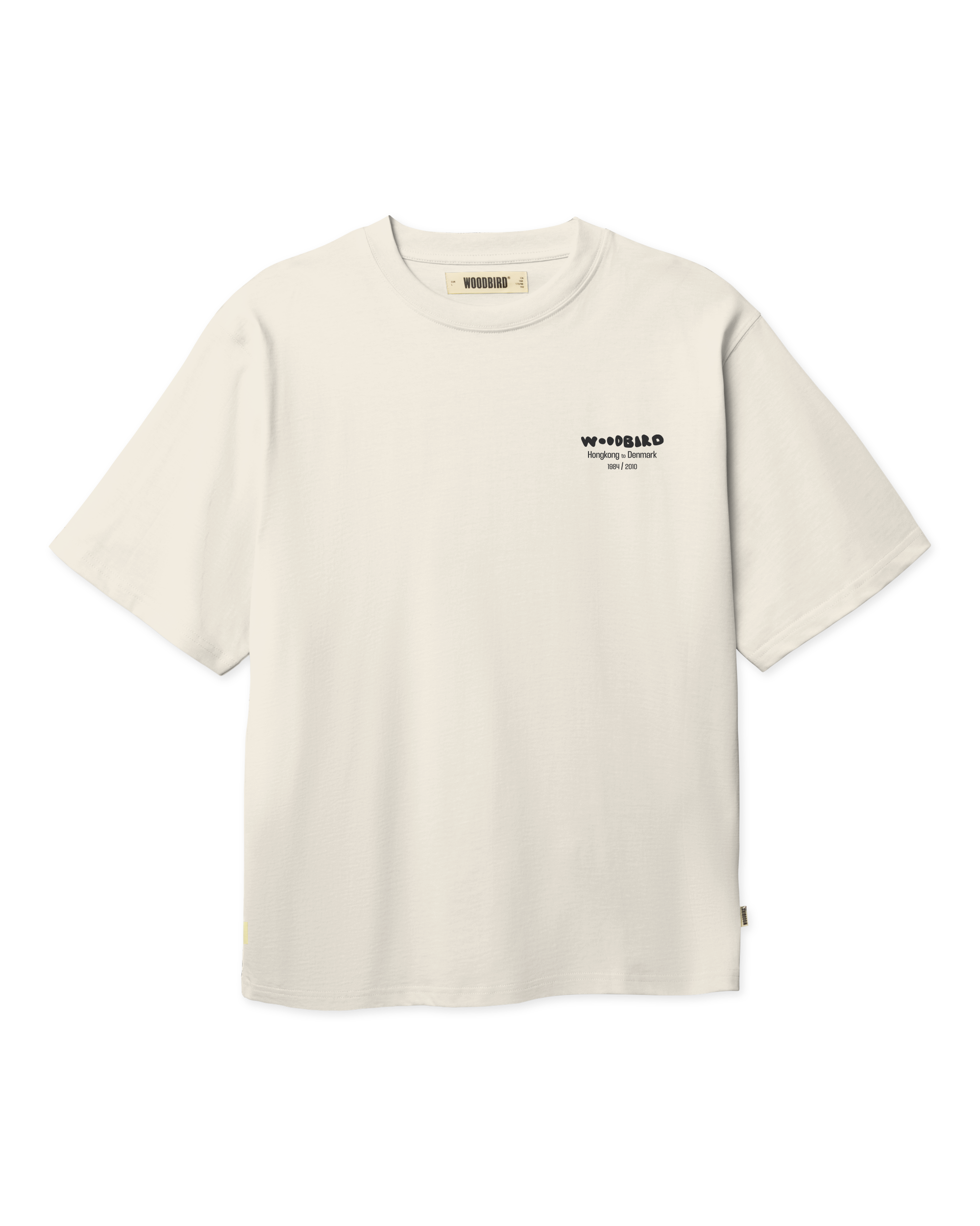 Woodbird WBBaine Wok Tee T-Shirts Off White
