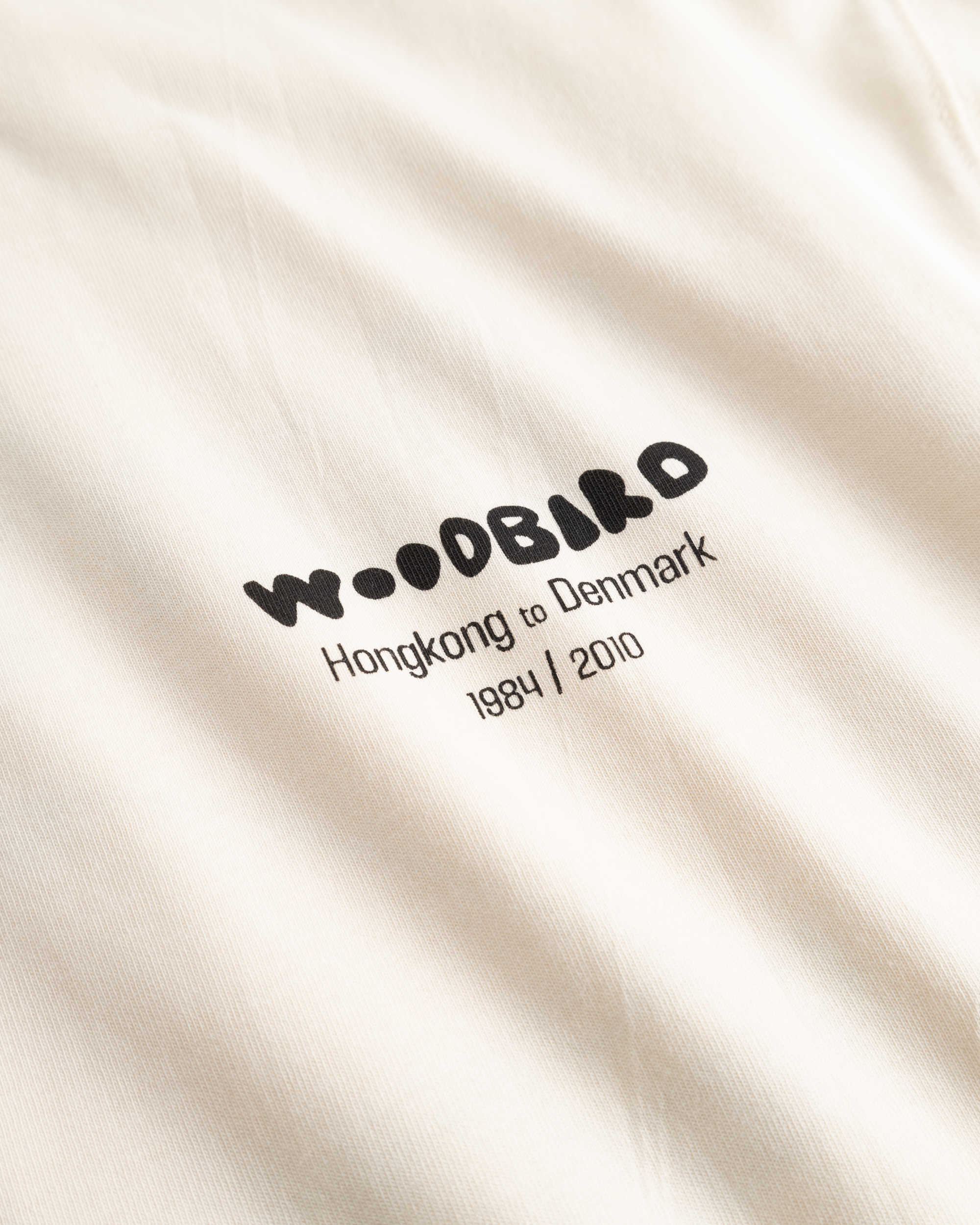Woodbird WBBaine Wok Tee T-Shirts Off White