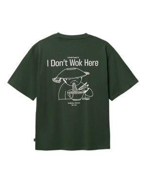 Woodbird WBBaine Wok Tee T-Shirts Pine Green