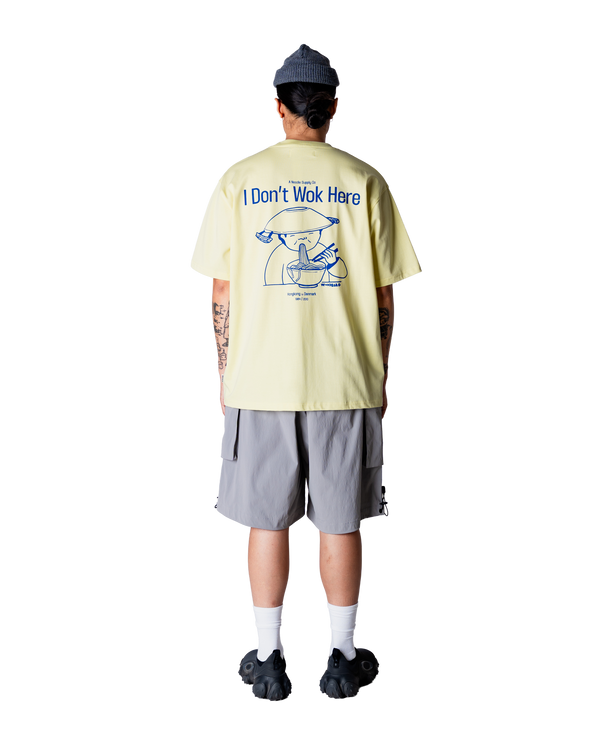 Woodbird WBBaine Wok Tee T-Shirts Wax Yellow