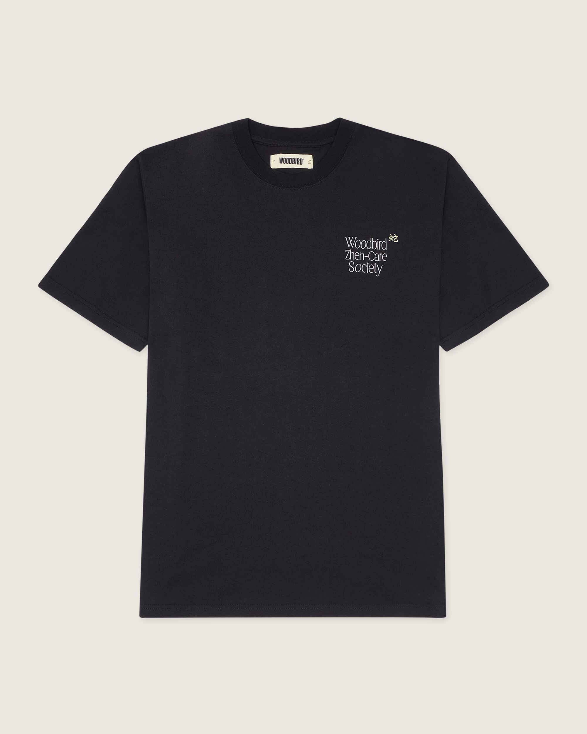 Woodbird WBBaine Zhen Tee. T-Shirts Black