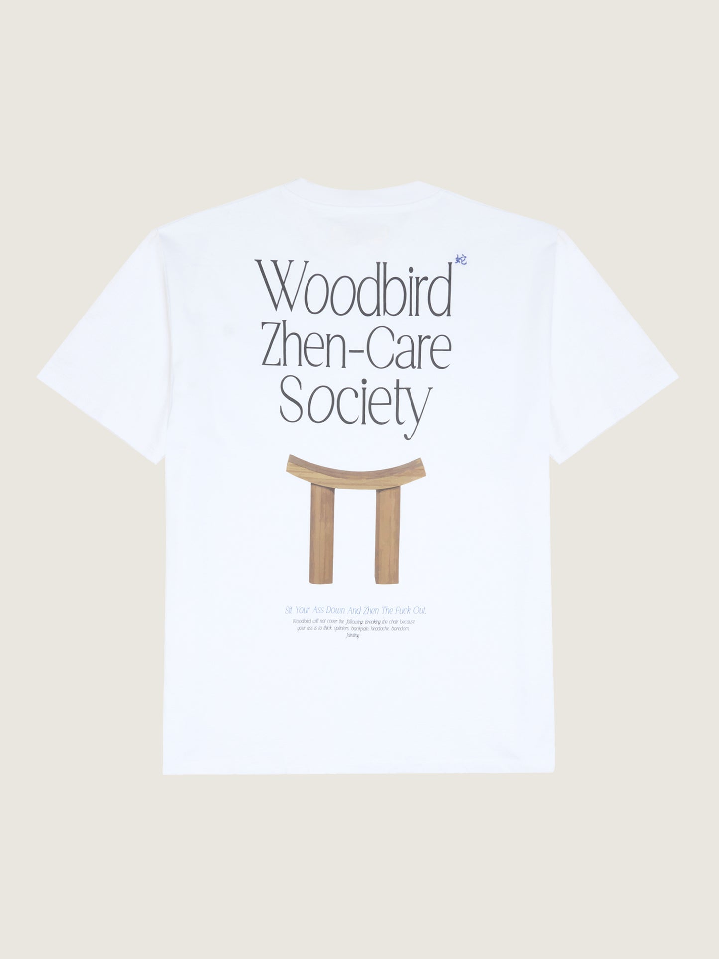 Woodbird WBBaine Zhen Tee. T-Shirts White