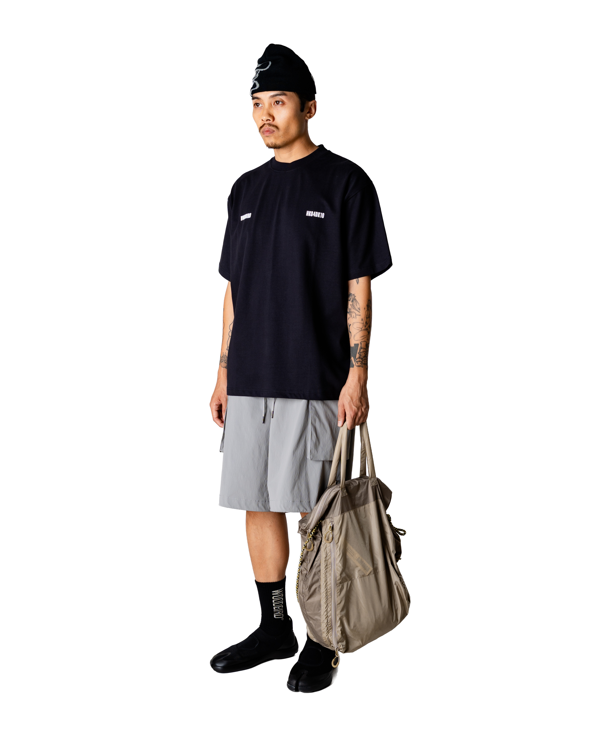 Woodbird WBBaine Zilla Tee T-Shirts Black