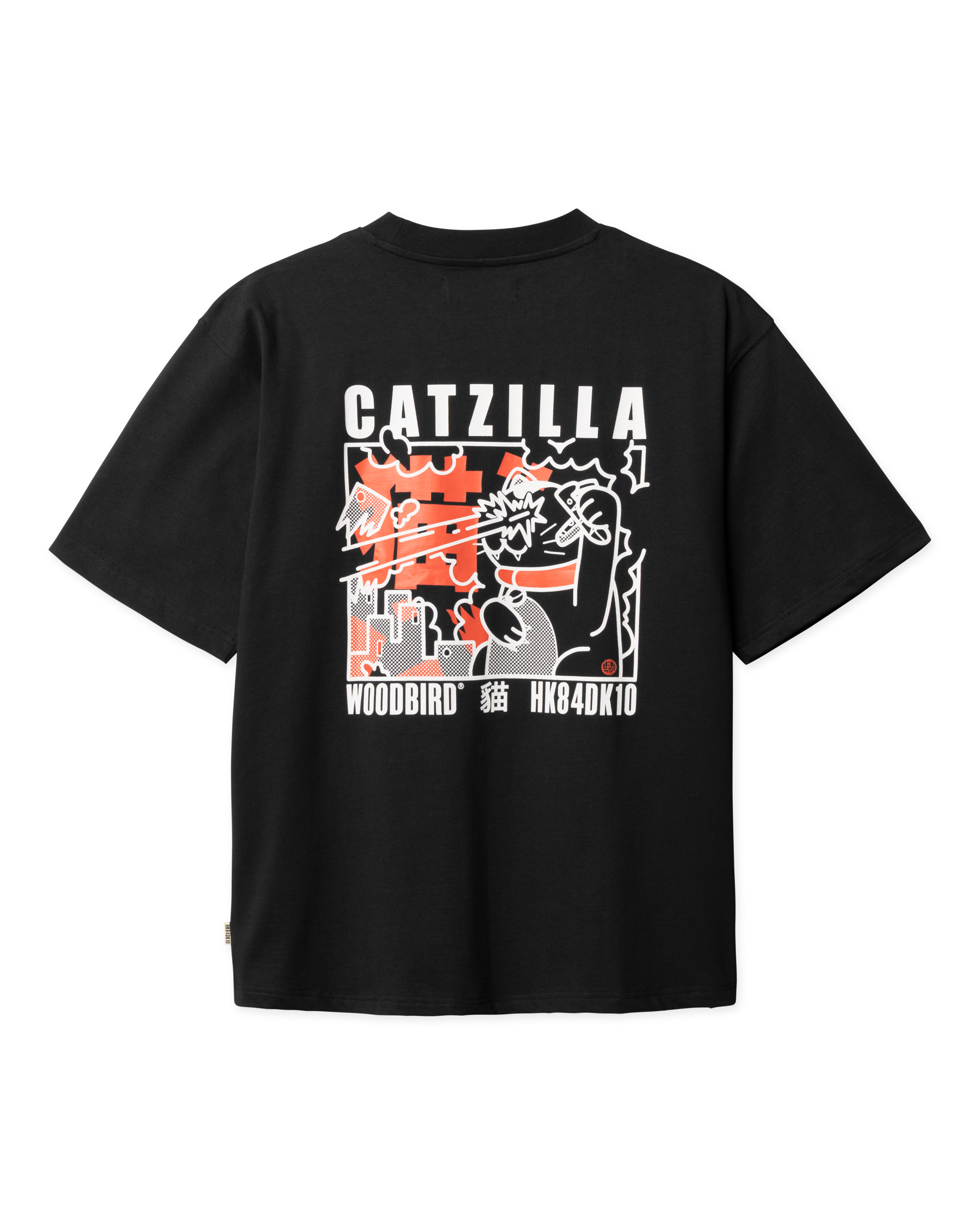 Woodbird WBBaine Zilla Tee T-Shirts Black