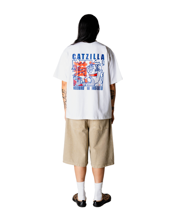 Woodbird WBBaine Zilla Tee T-Shirts White