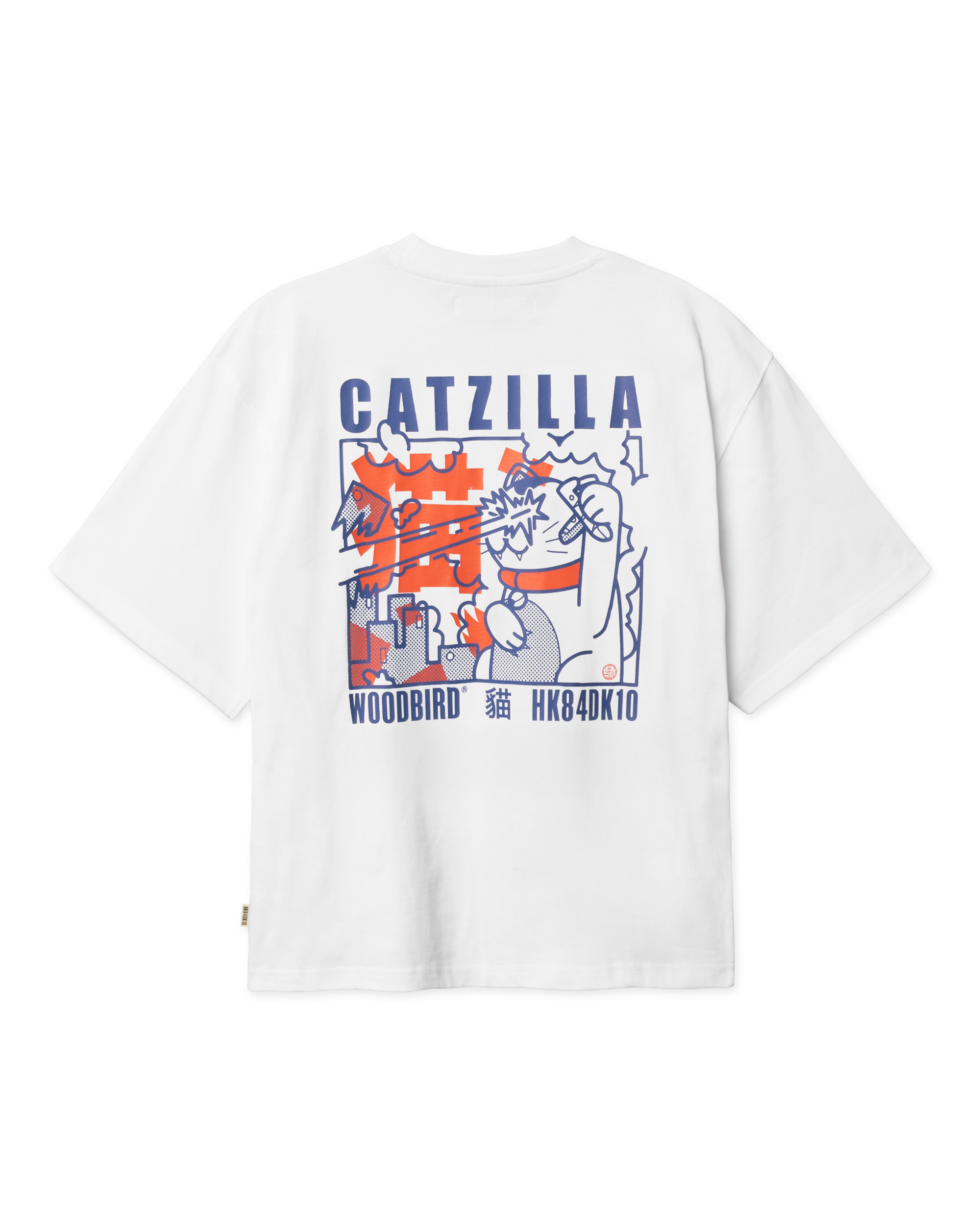 Woodbird WBBaine Zilla Tee T-Shirts White