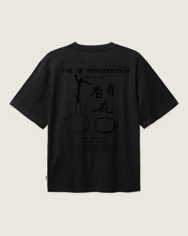 Woodbird WBBaine intro tee T-Shirts Black