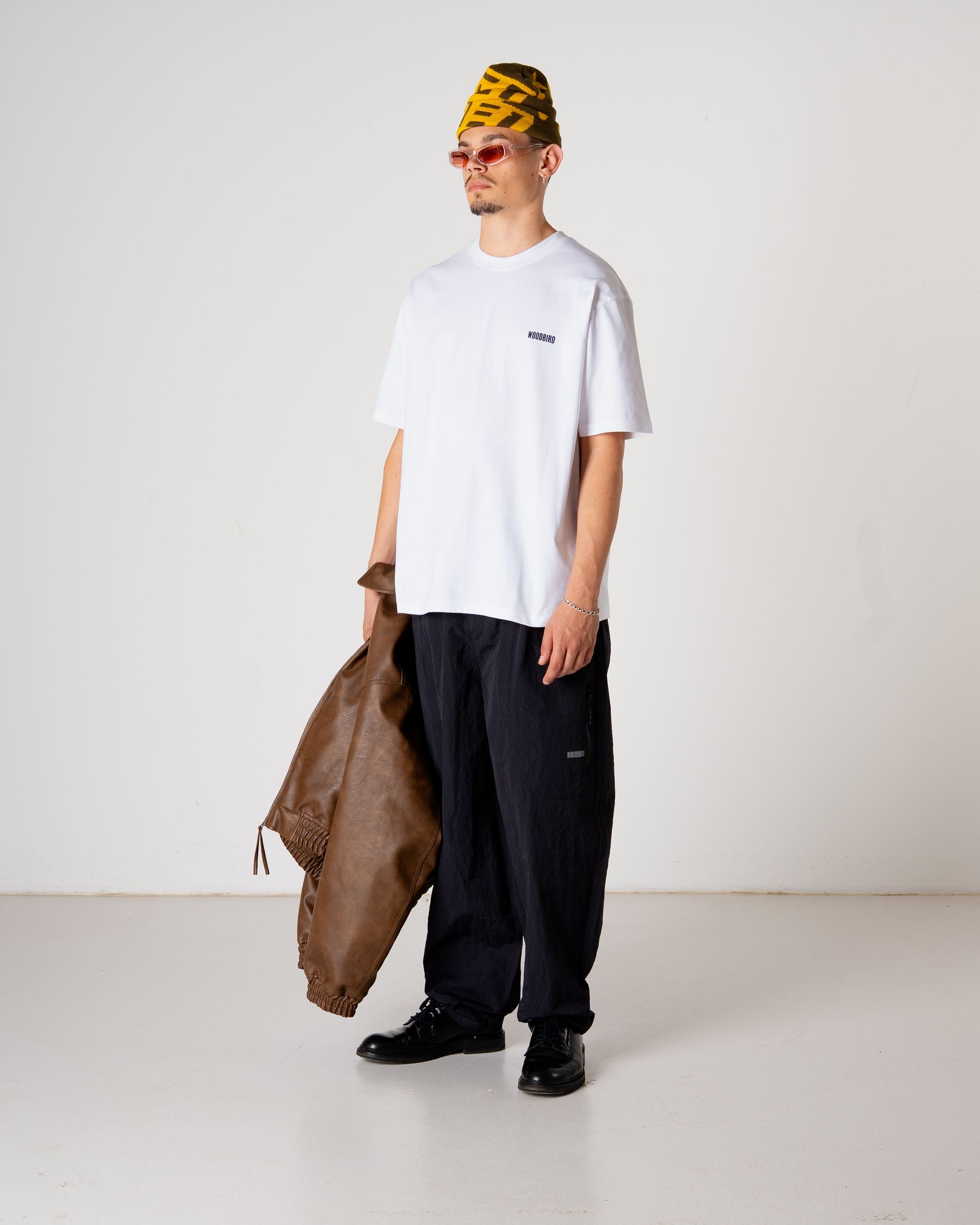 Woodbird WBBaine intro tee T-Shirts White