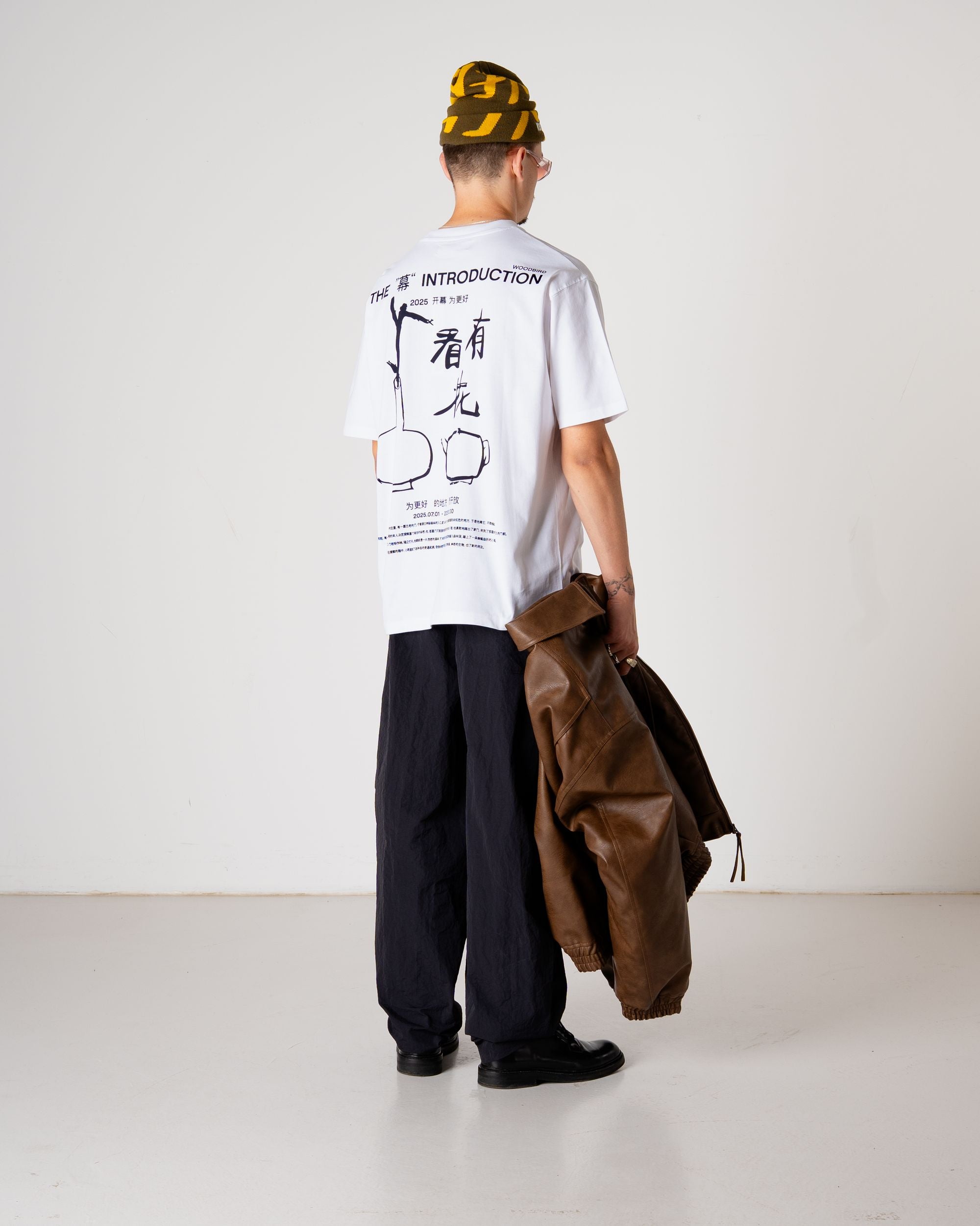 Woodbird WBBaine intro tee T-Shirts White