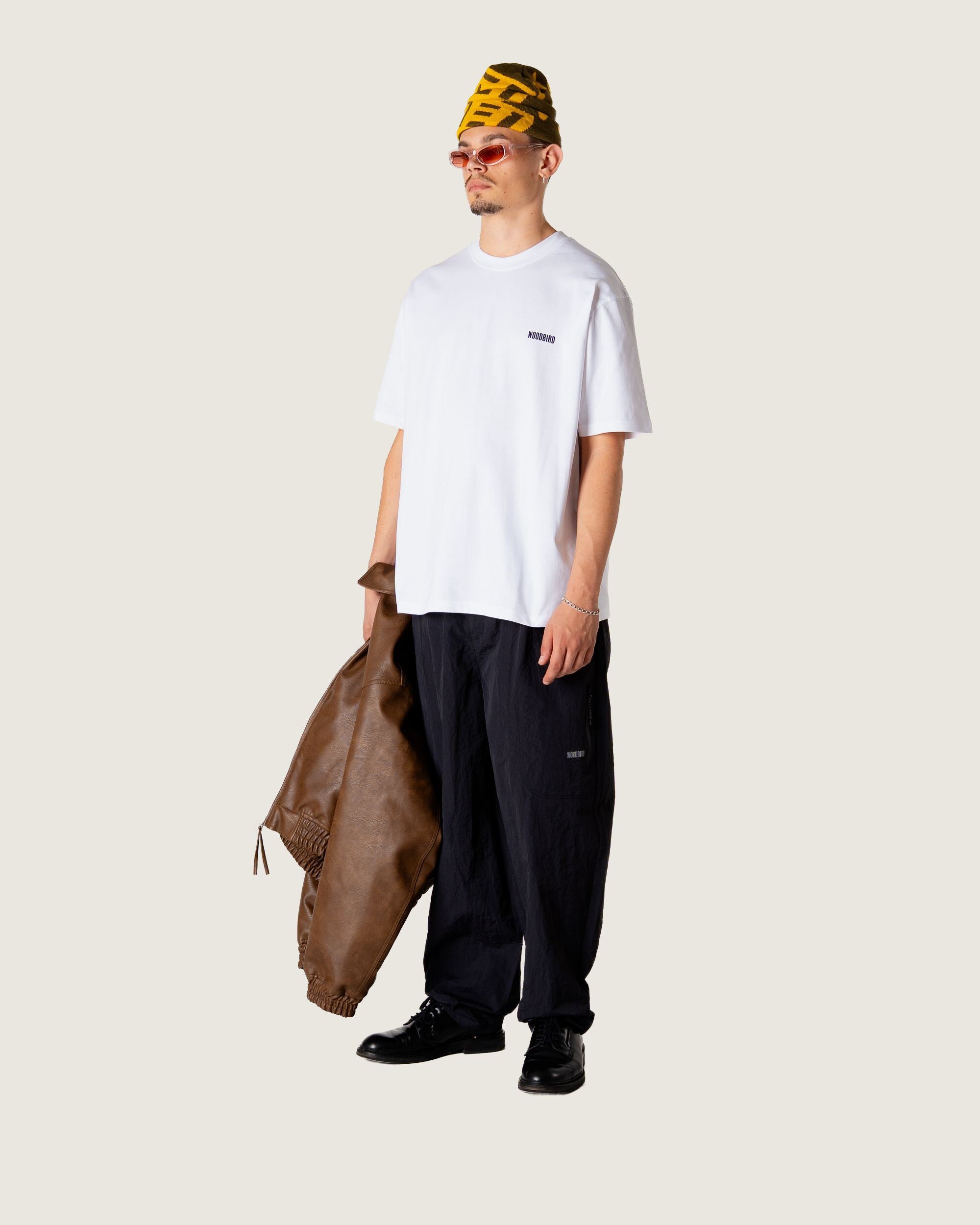 Woodbird WBBaine intro tee T-Shirts White