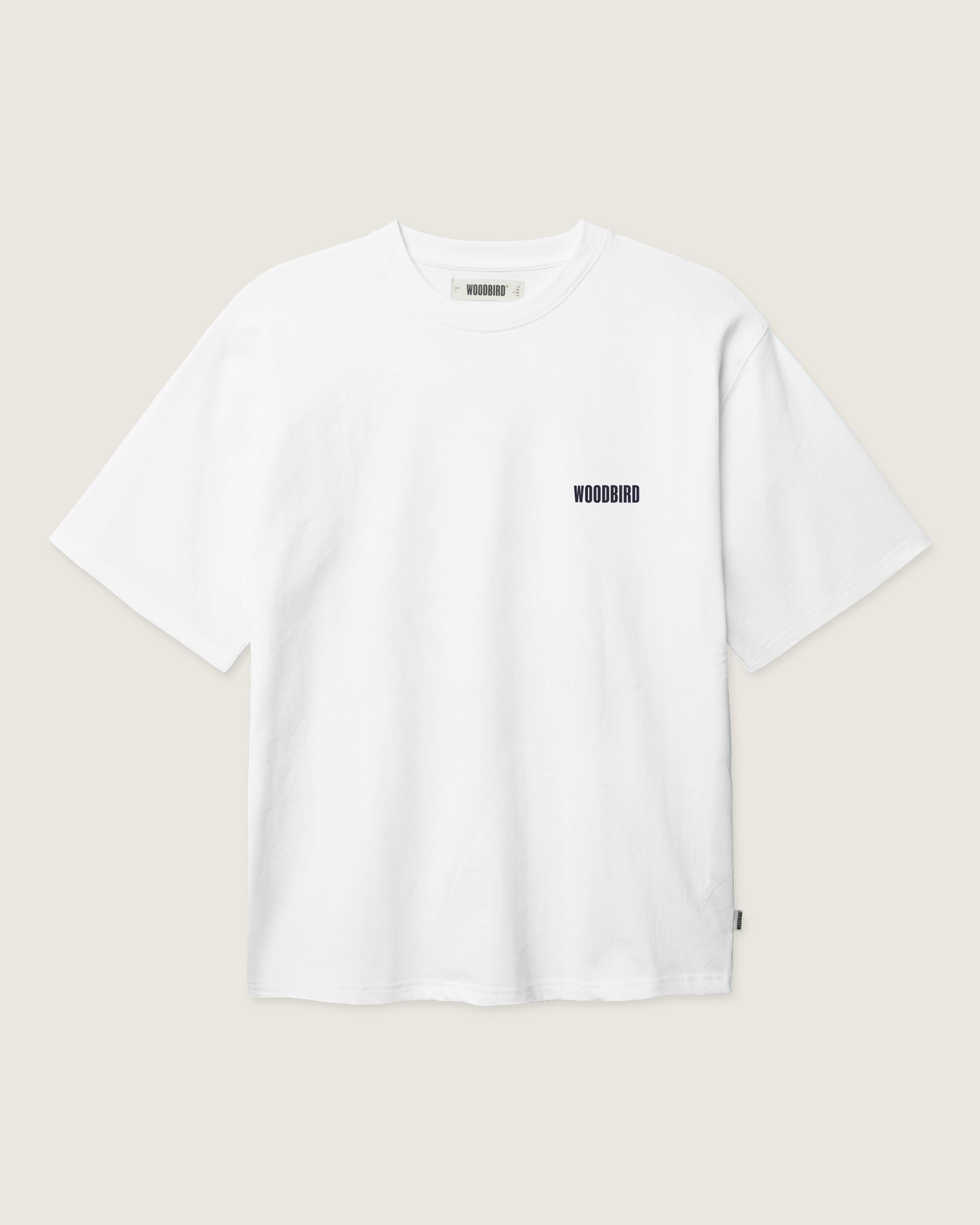 Woodbird WBBaine intro tee T-Shirts White