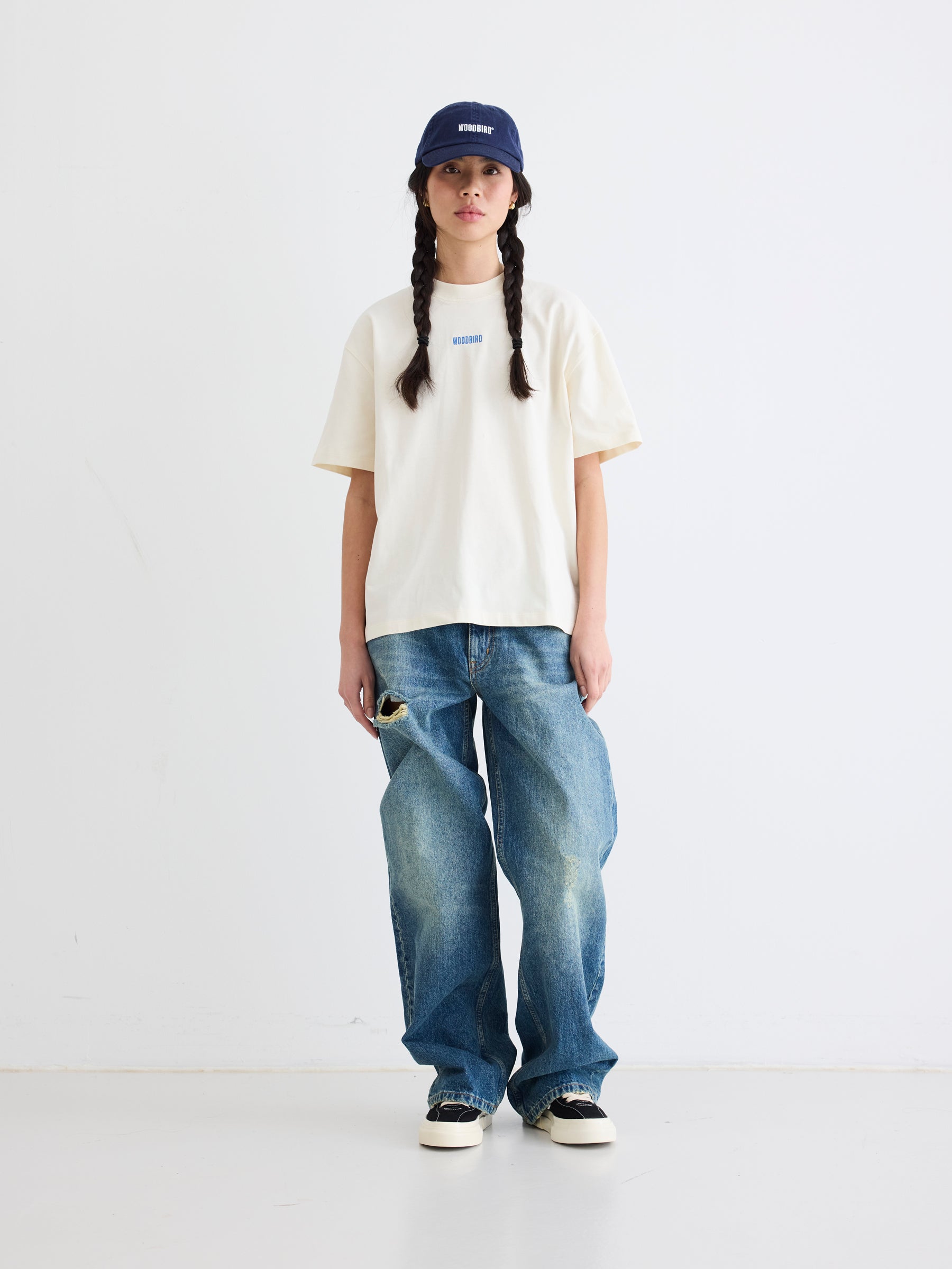 Woodbird Female WBBalo Base Tee T-Shirts Off White