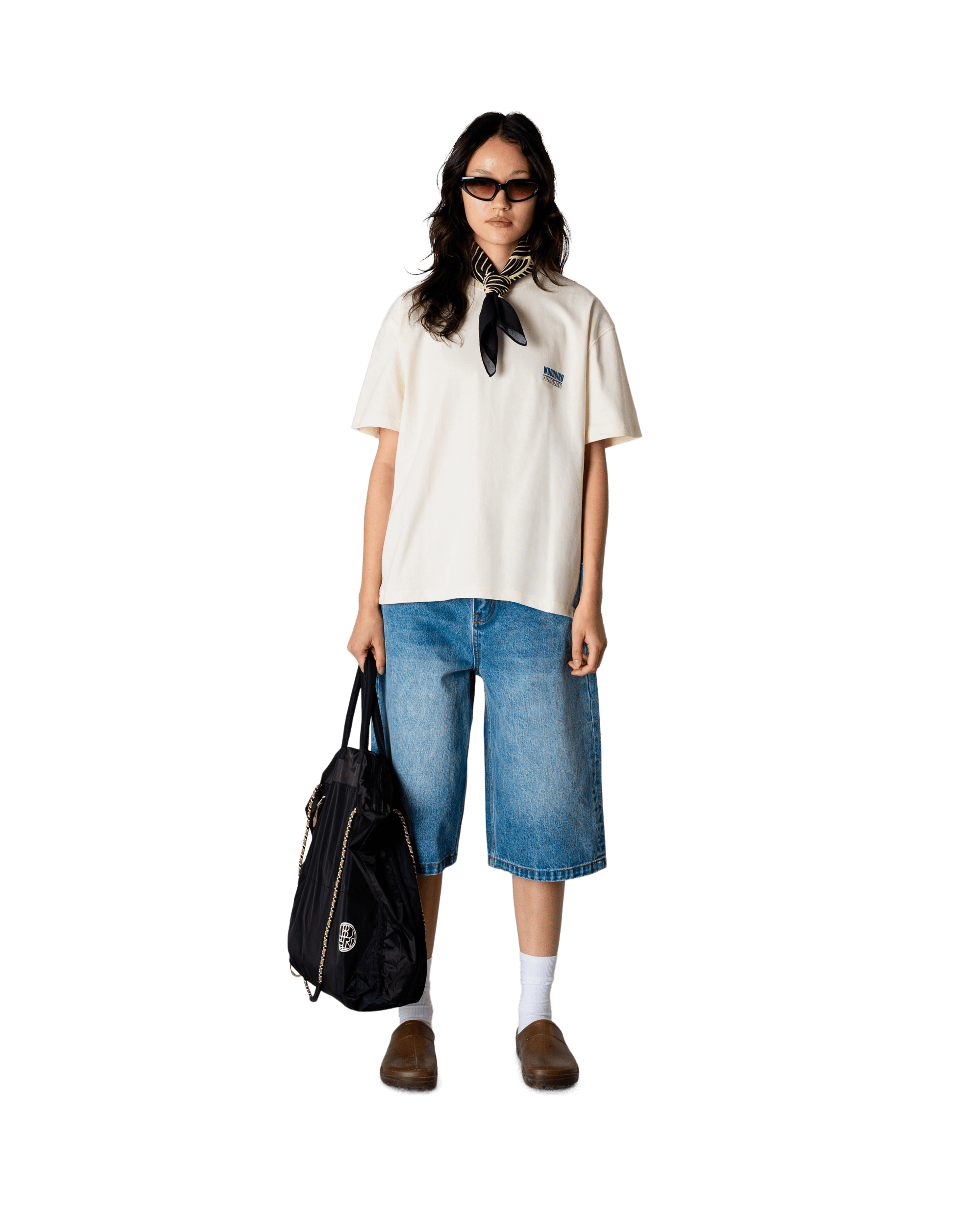 Woodbird Female WBBalo Cart Tee T-Shirts Off White