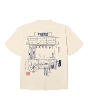 Woodbird Female WBBalo Cart Tee T-Shirts Off White