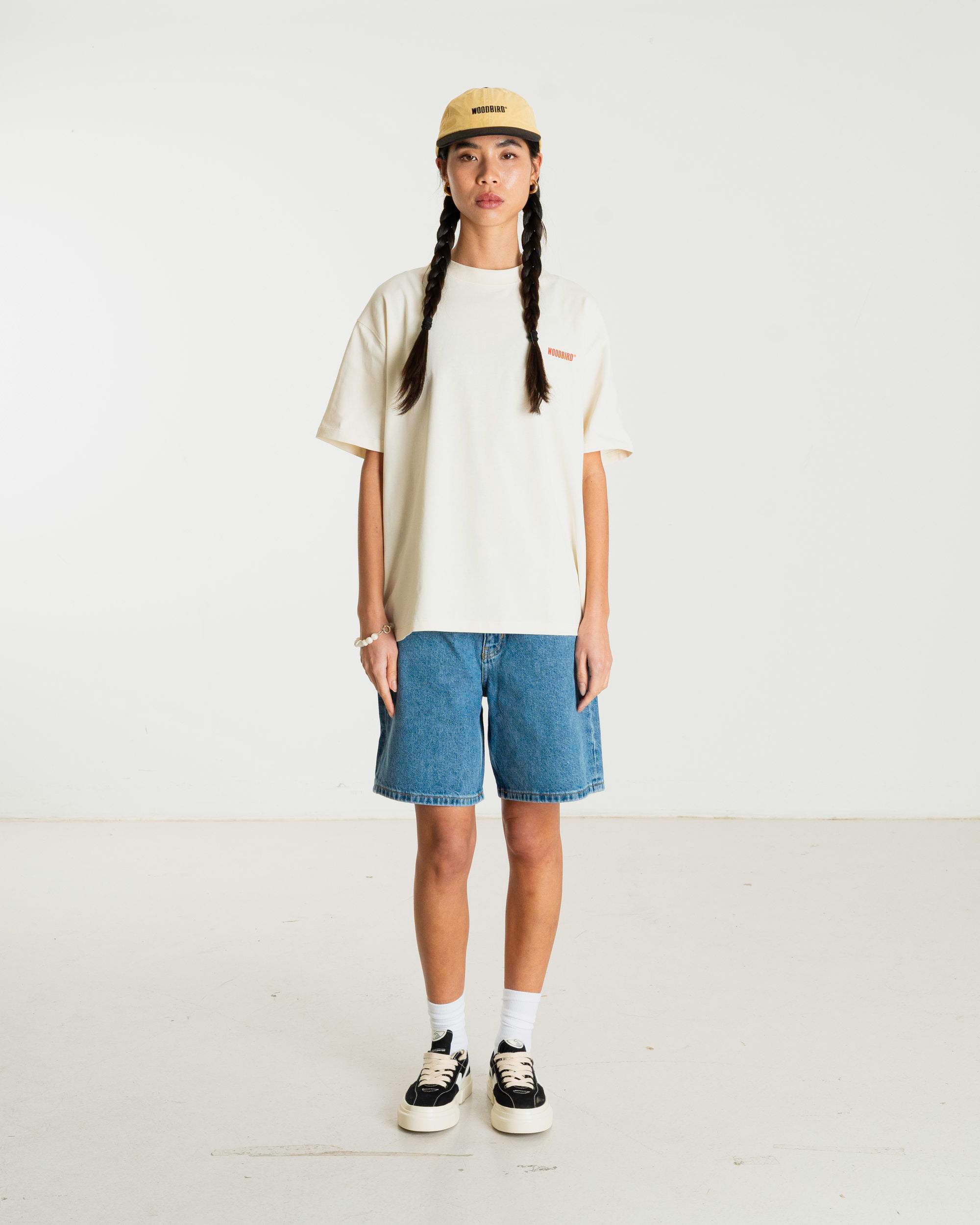Woodbird Female WBBalo Dude Tee T-Shirts Off White