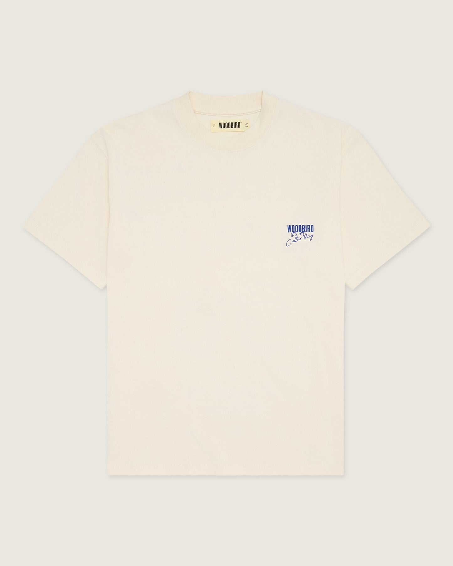 Woodbird Female WBBalo Ganbei Tee T-Shirts Off White