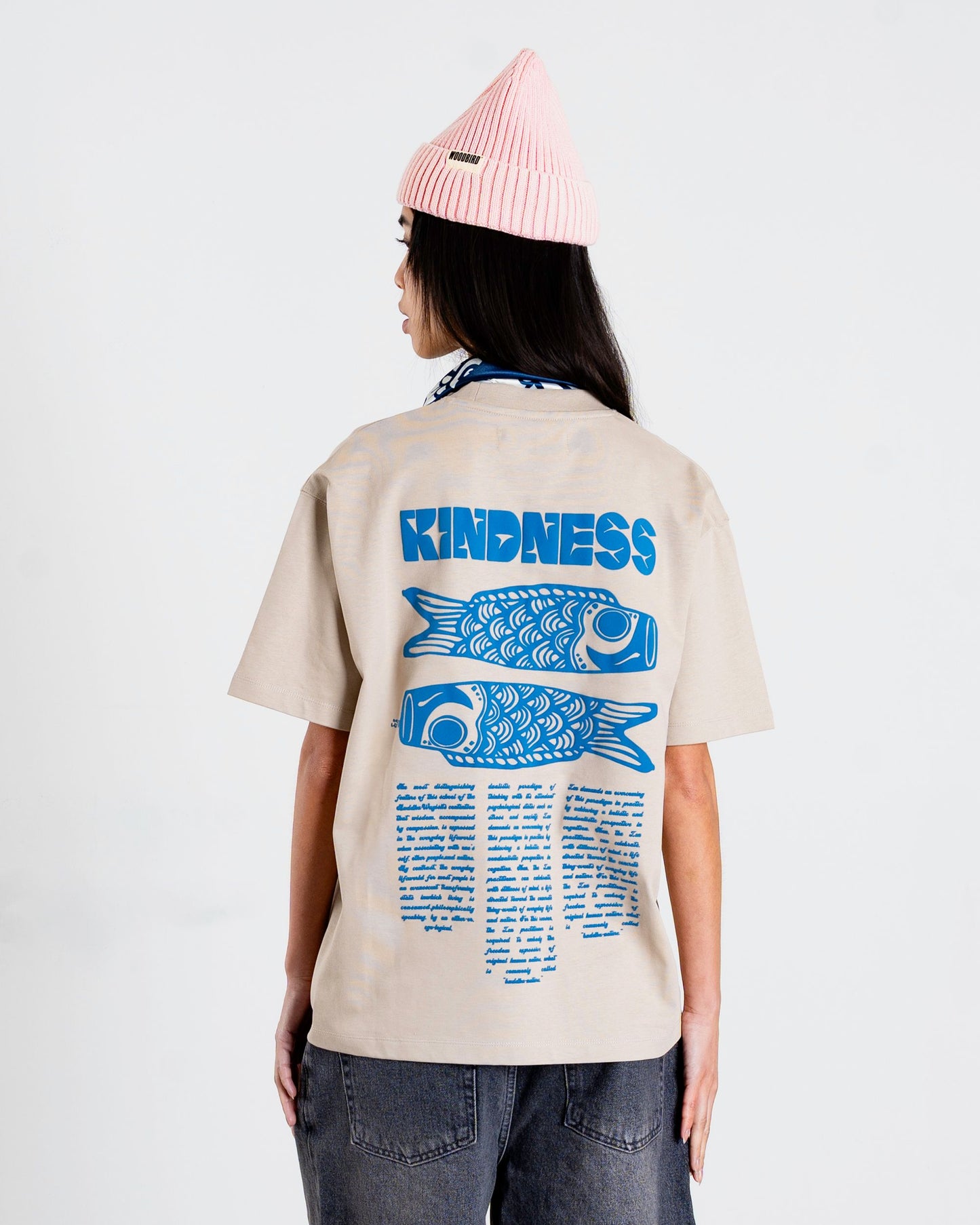 Woodbird Female WBBalo Kind Tee T-Shirts Taupe Brown