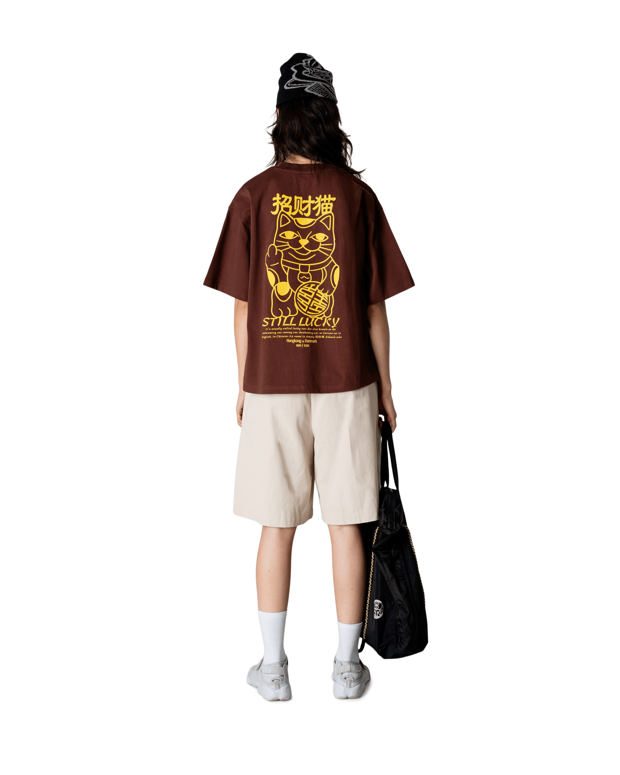 Woodbird Female WBBalo Lucky Tee T-Shirts Dark Brown