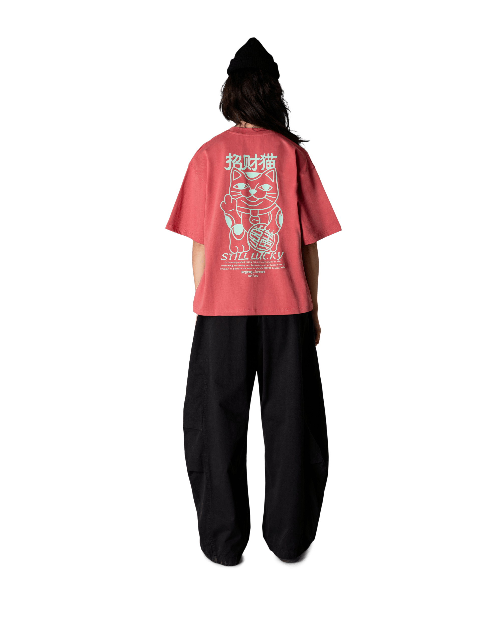 Woodbird Female WBBalo Lucky Tee T-Shirts Dusty Rose