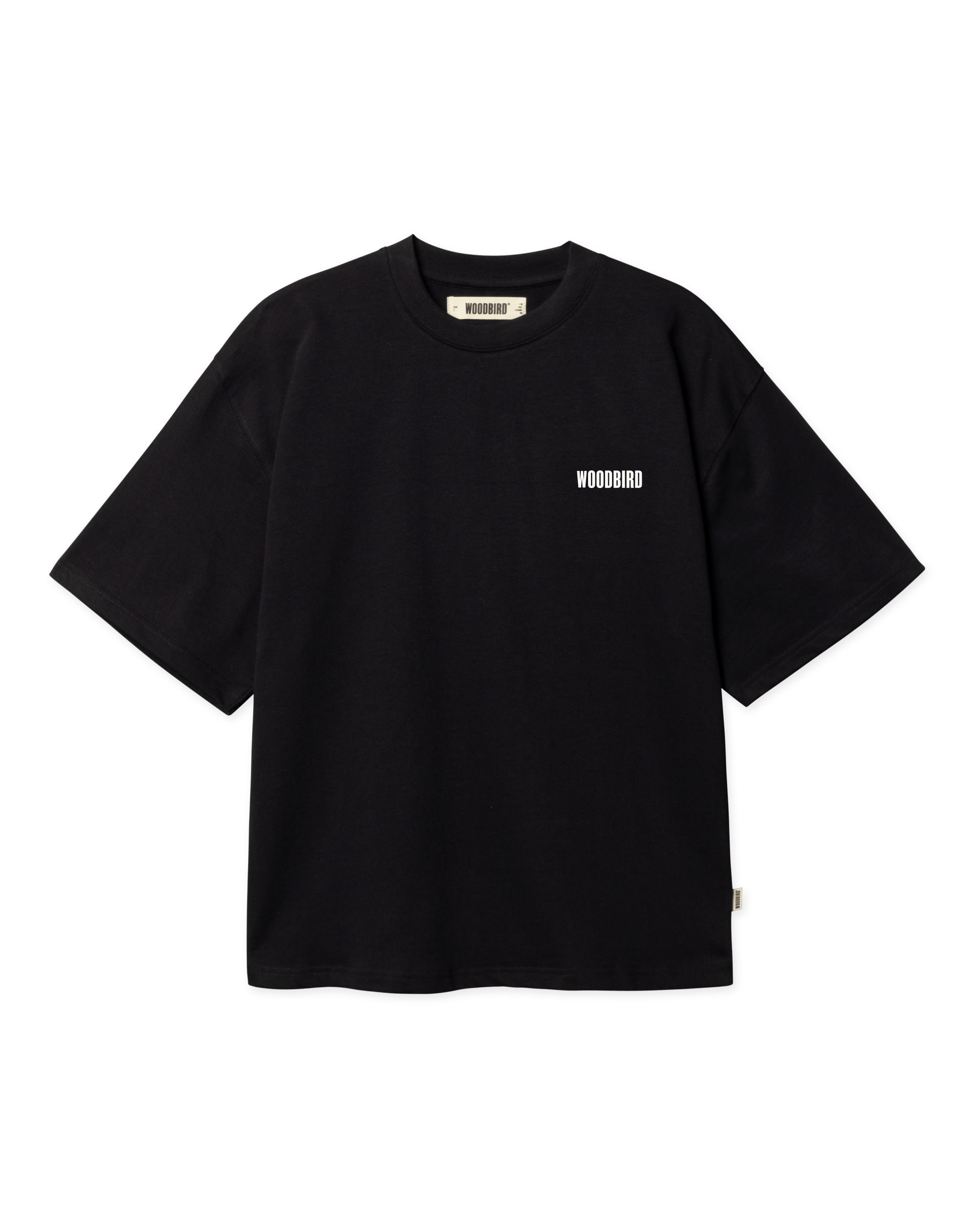 Woodbird Female WBBalo Ming Tee T-Shirts Black