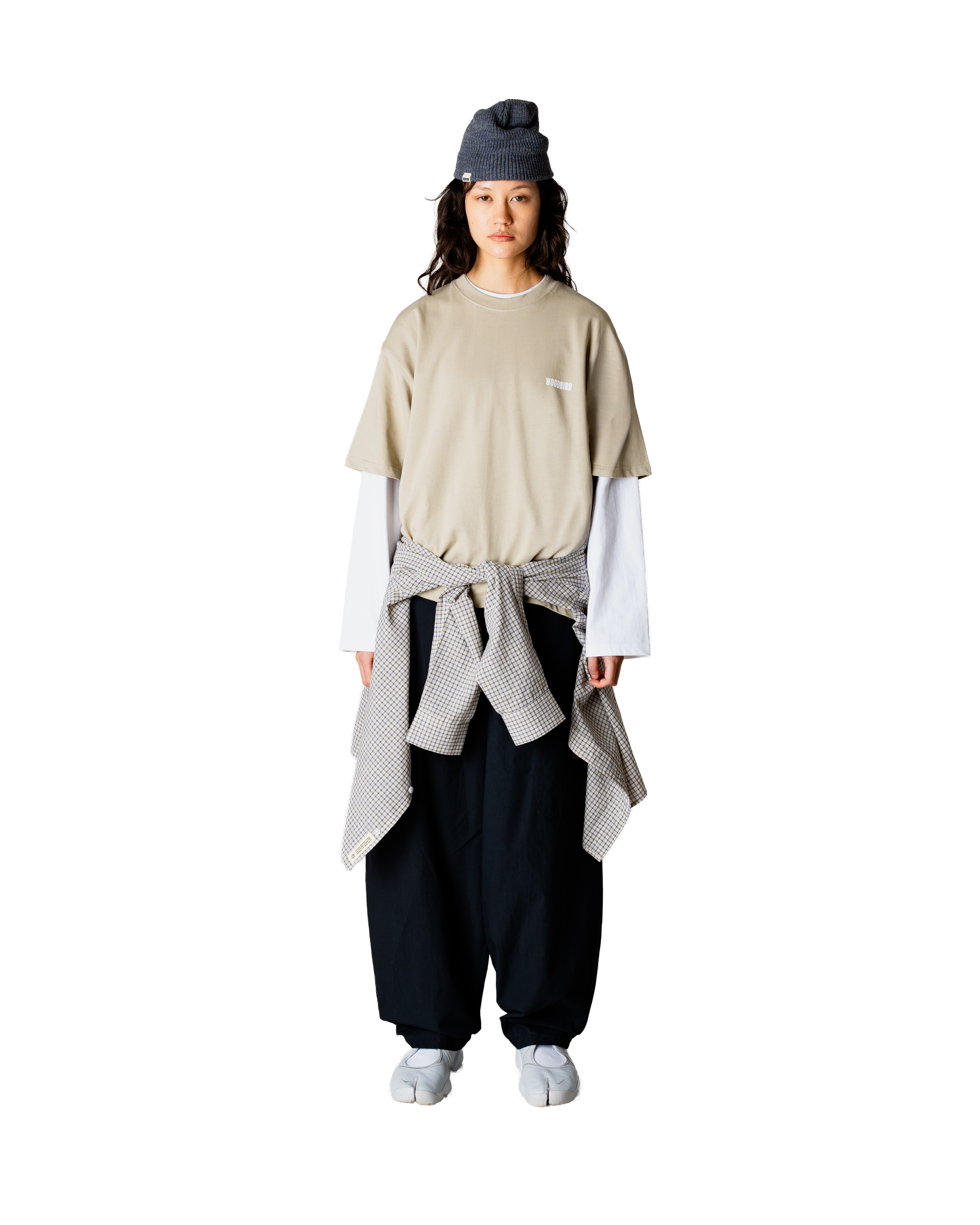 Woodbird Female WBBalo Sea Tee T-Shirts Stone