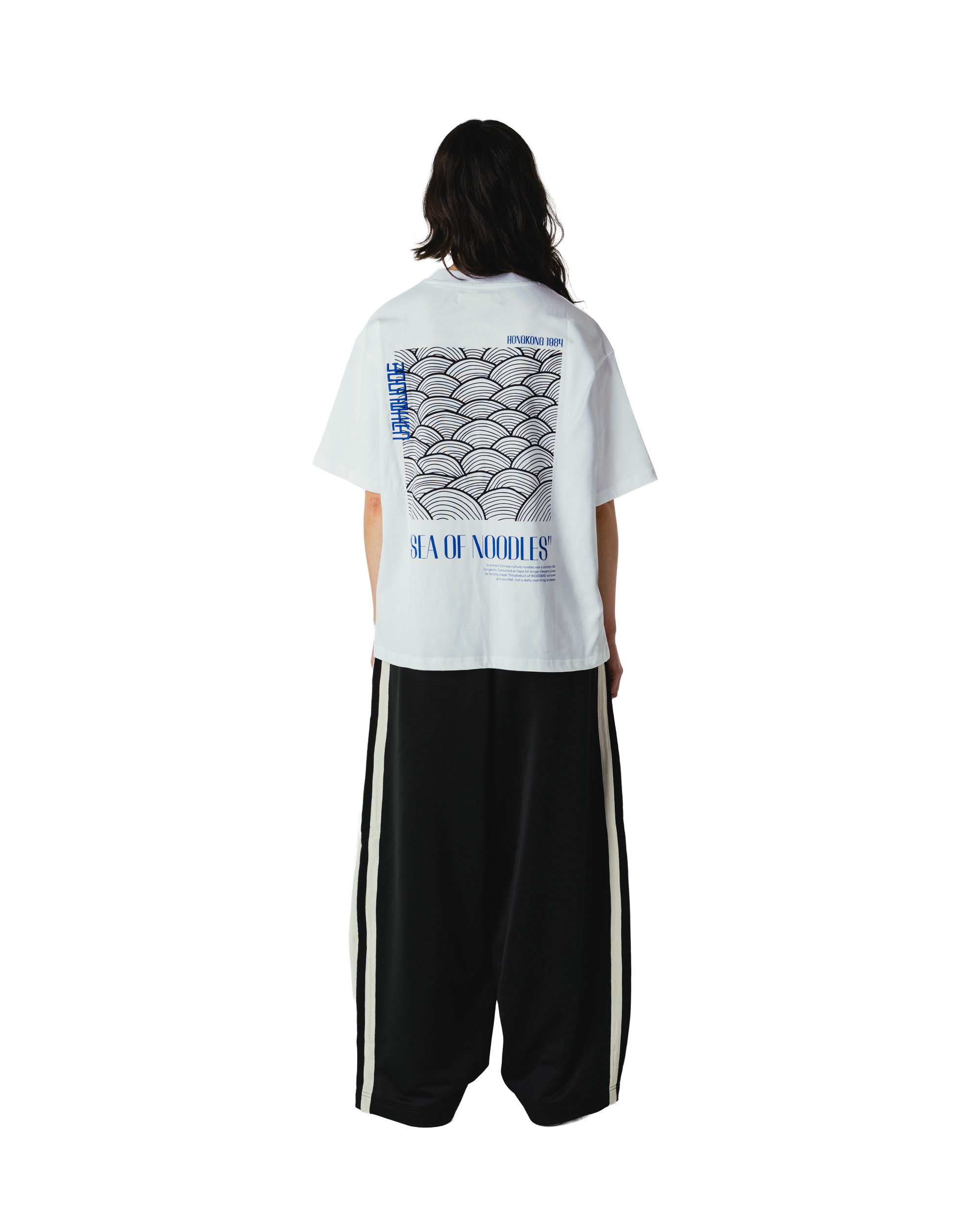 Woodbird Female WBBalo Sea Tee T-Shirts White