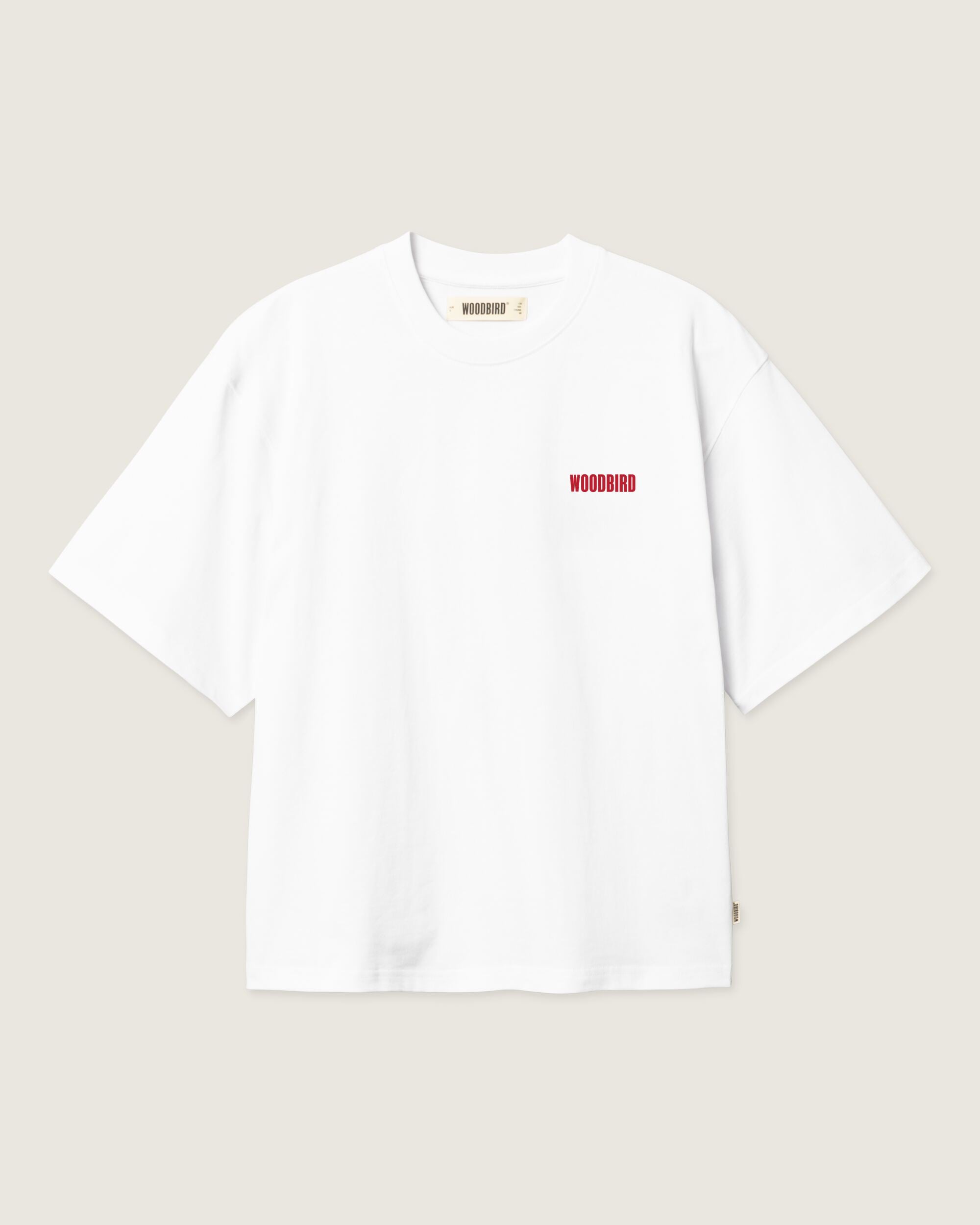 Woodbird Female WBBalo Space Tee T-Shirts White