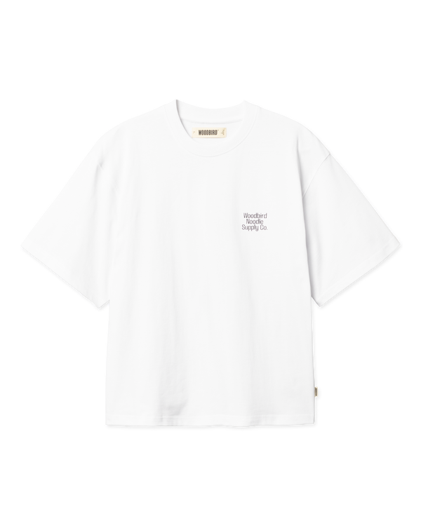 Woodbird Female WBBalo Supply Tee T-Shirts White
