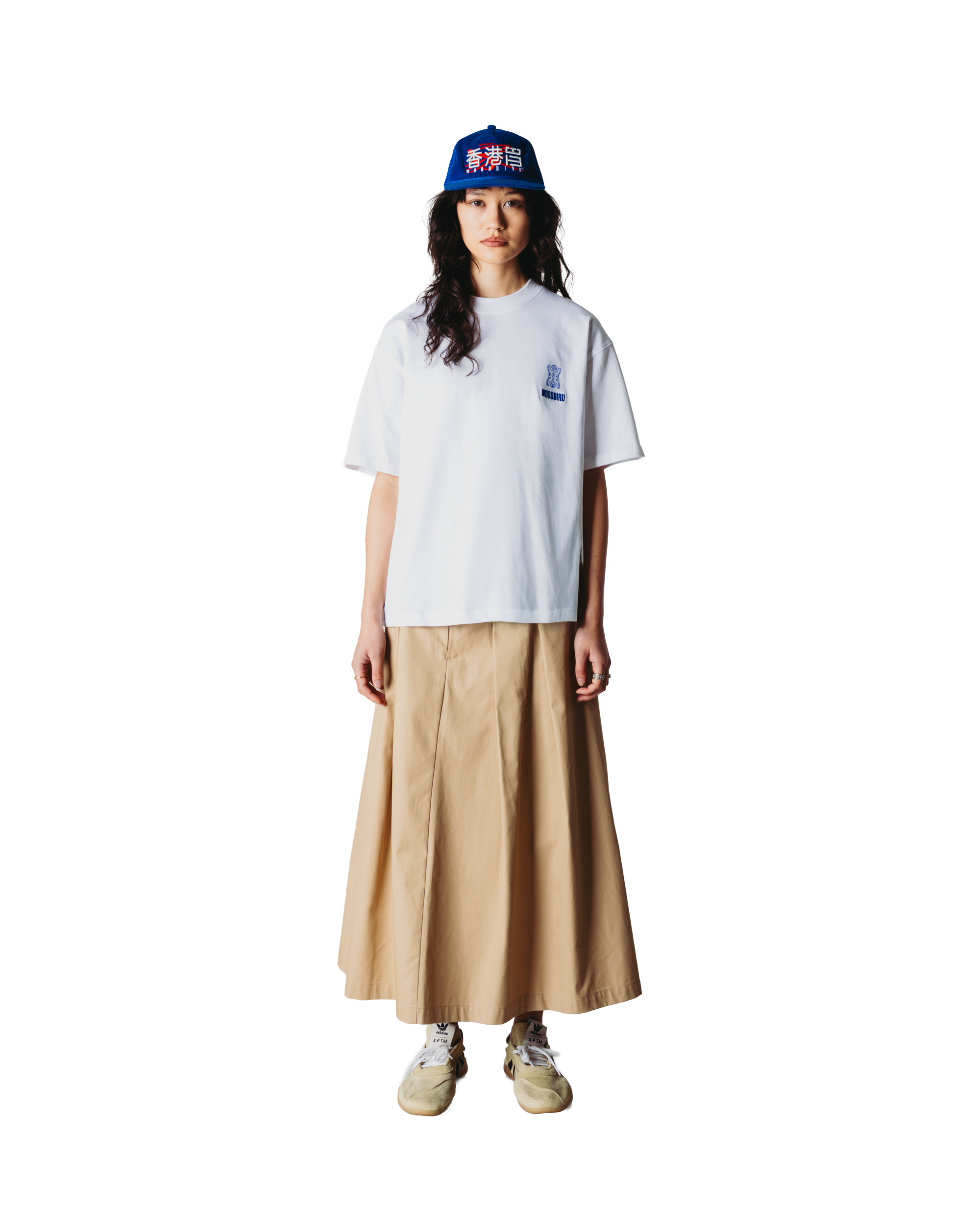 Woodbird Female WBBalo Tiger Tee T-Shirts White
