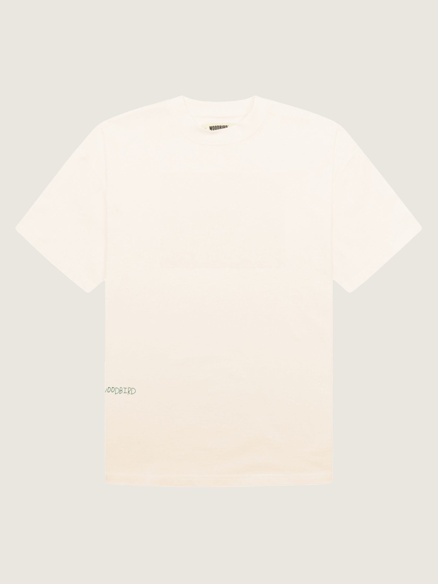 Woodbird Female WBBalo Vase Tee T-Shirts Off White - Green