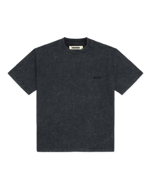 Woodbird Female WBBalo Washed Tee T-Shirts Washed Black