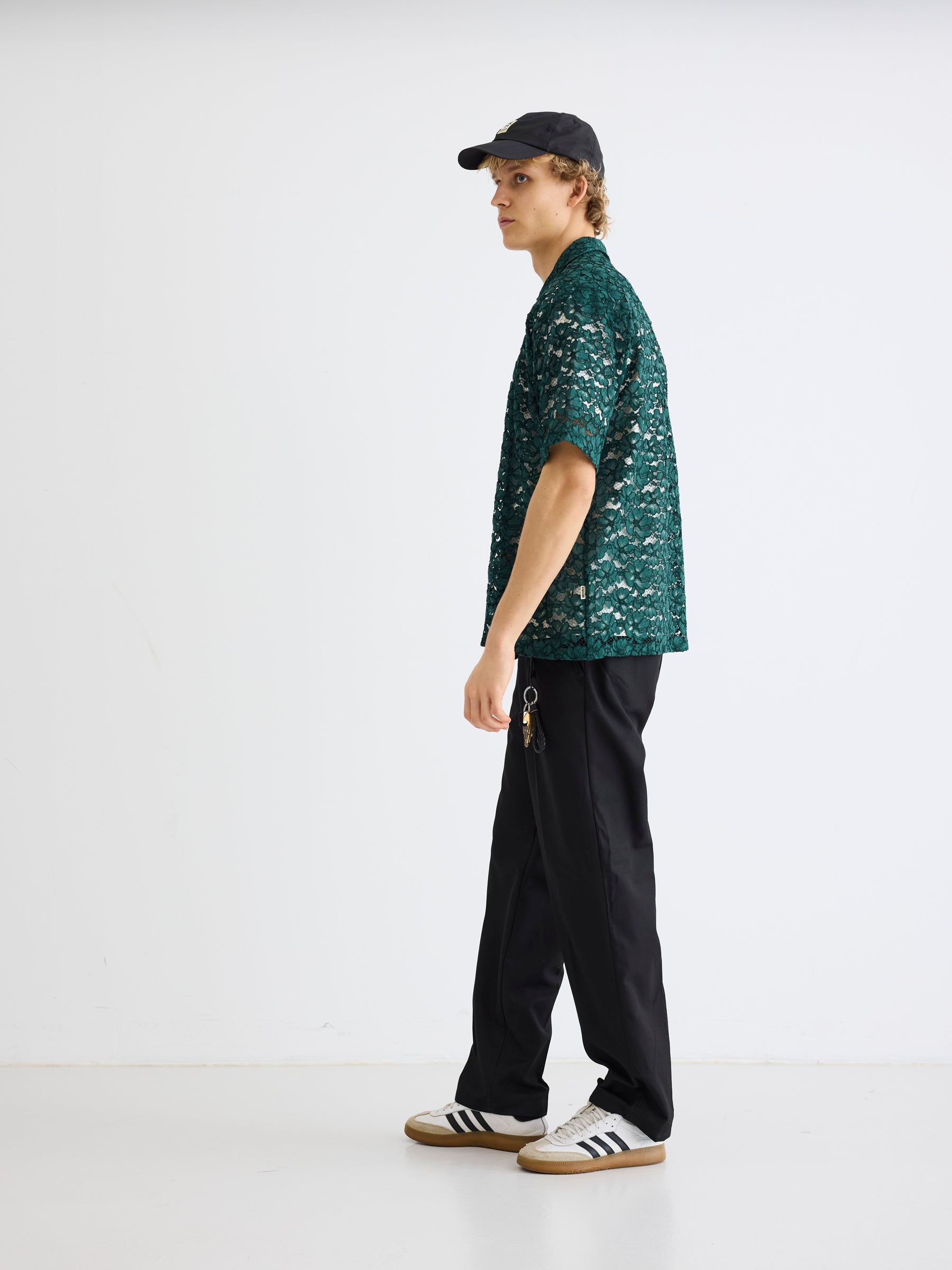 Woodbird WBBanks Lace Shirt Shirts Sports Green